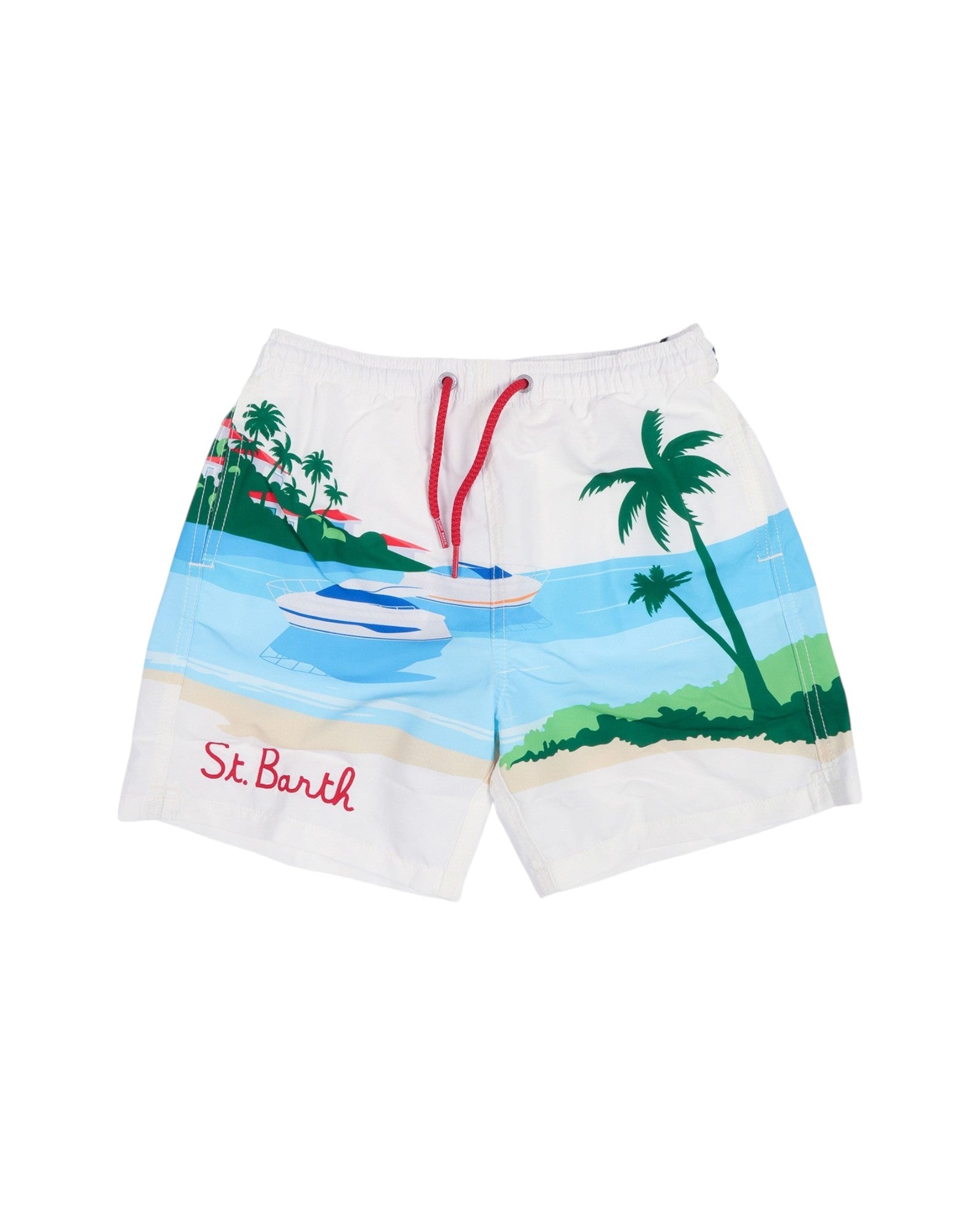 MC2 SAINT BARTH Costume MC2 SAINT BARTH bambino HAI0001 02289L 01 Haiti Bianco Azzurro<BR/> HAI000102289L 01