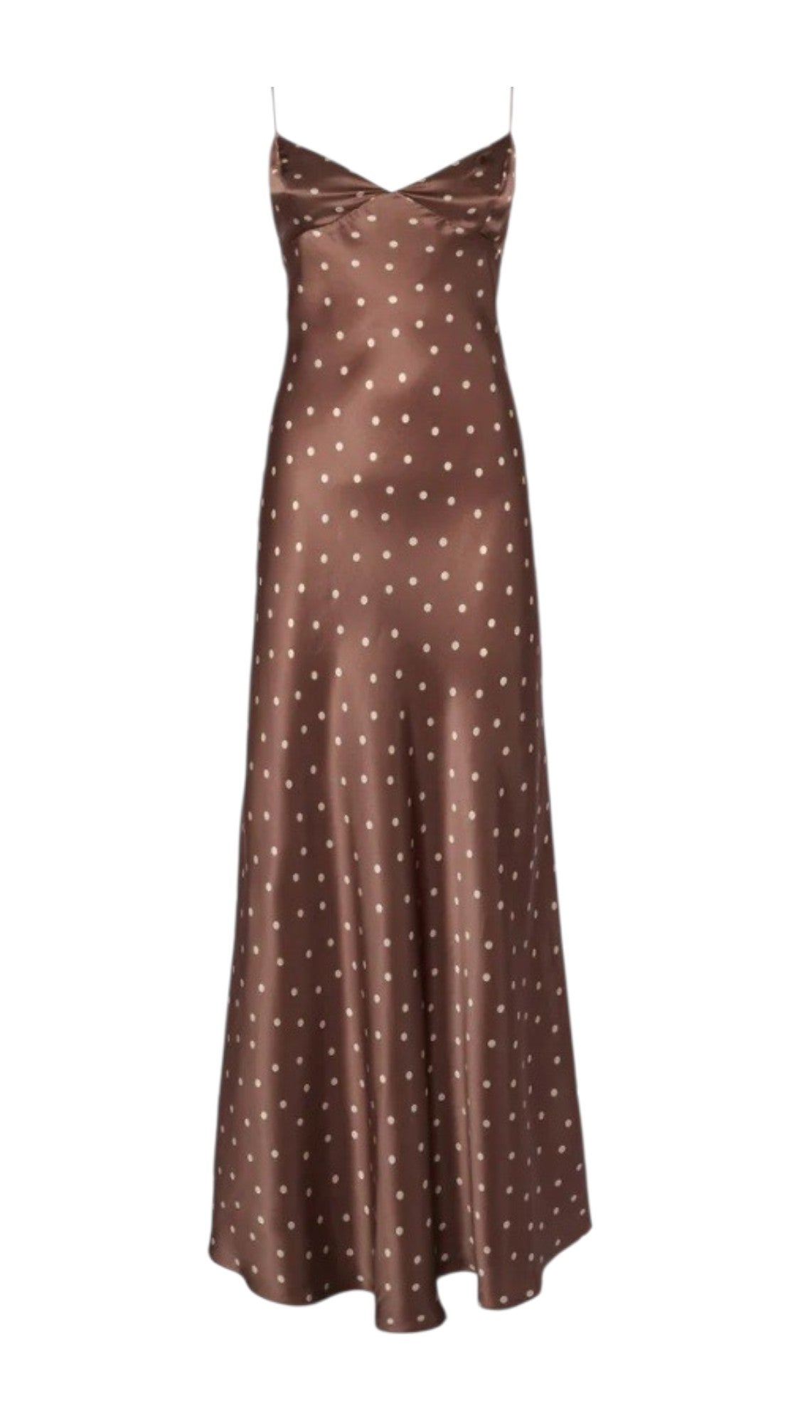 MC2 SAINT BARTH Abito MC2 SAINT BARTH donna KTY0001 08001L 1018 Ravel Silk Coriandol Pois in seta con stampa a pois Marrone<BR/> KTY000108001L 1018
