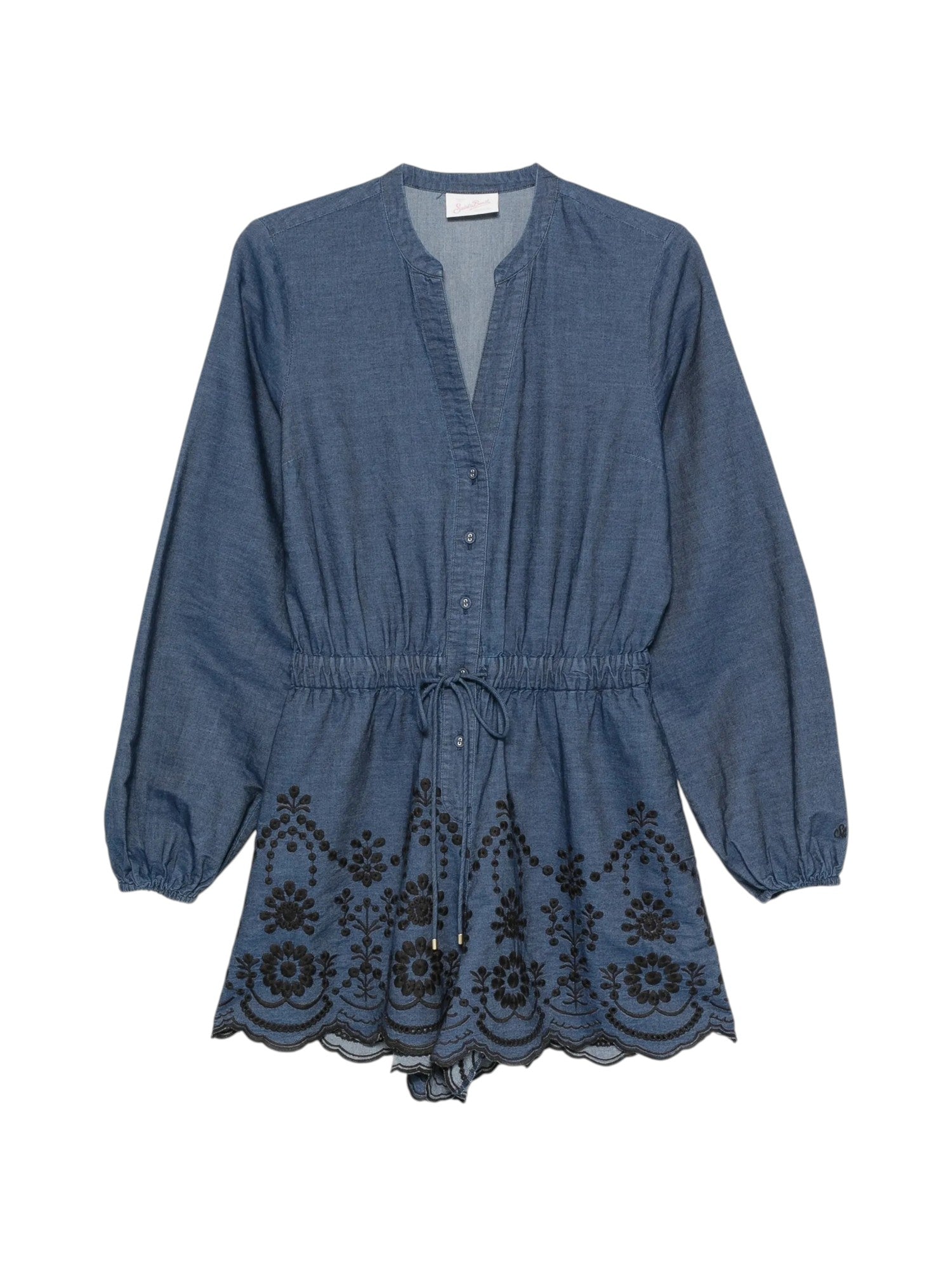 MC2 SAINT BARTH Tuta MC2 SAINT BARTH donna LNY0001 08006L 00 Lenny Morris Flower Denim<BR/> LNY000108006L 00