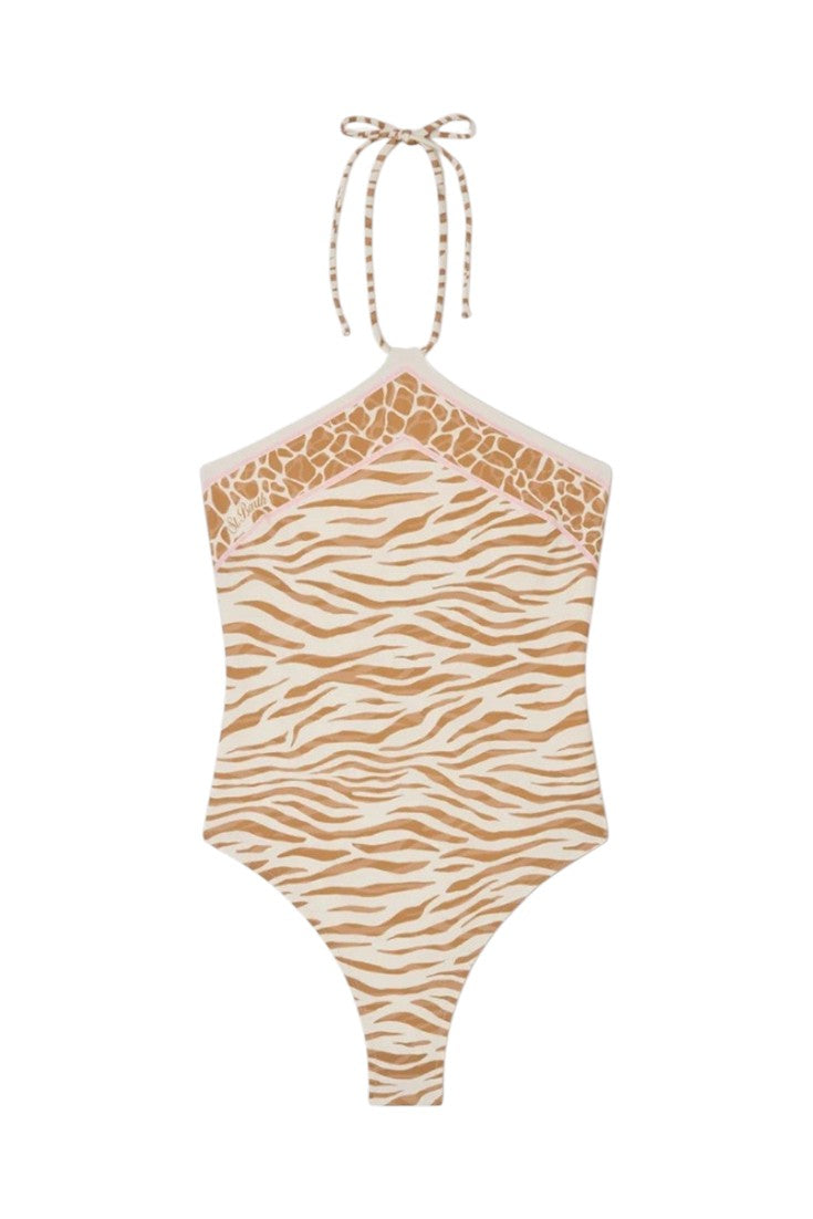 MC2 SAINT BARTH Costume intero MC2 SAINT BARTH donna MRYE001 09095L 1019 Zebra Beige MRYE00109095L 1019