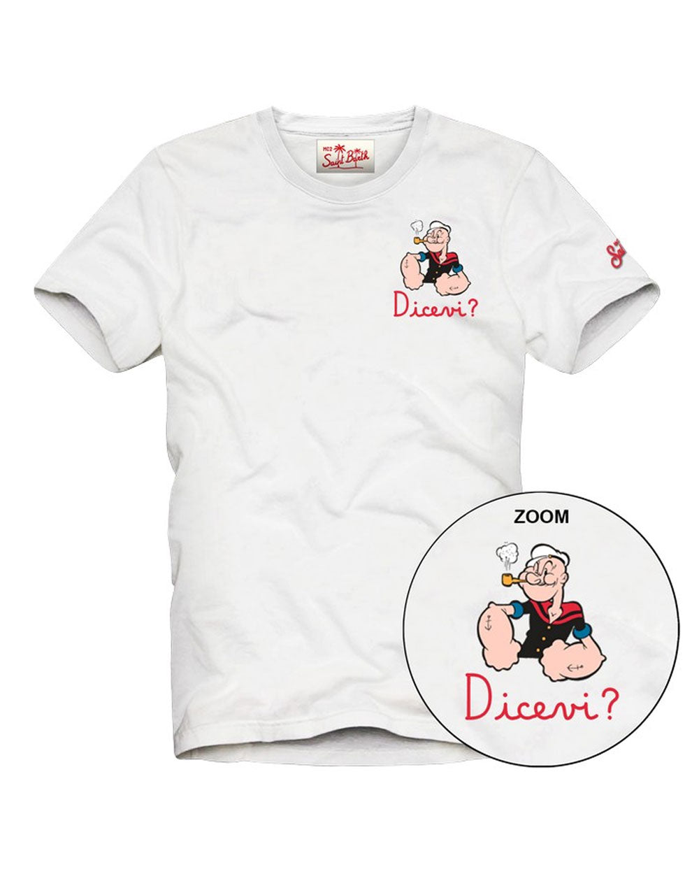 MC2 SAINT BARTH T-shirt Mc2 Saint Barth uomo Portofino Popeye dicevi POT000103598L 01N
