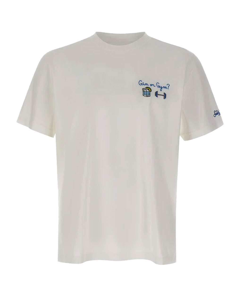MC2 SAINT BARTH T-shirt Mc2 Saint Barth uomo Portofino Gym or gin bianca POT000104335L 01N