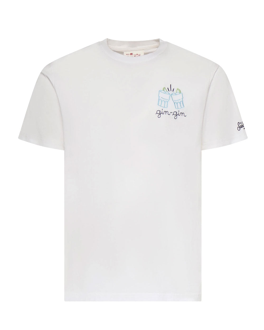 MC2 SAINT BARTH T-shirt Mc2 Saint Barth uomo Portofino Gin gin bianca POT000104379L 01N
