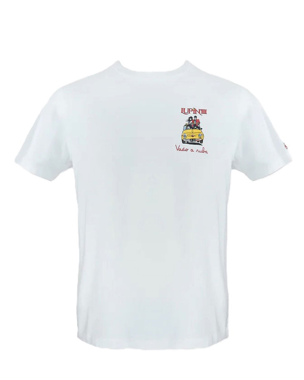 MC2 SAINT BARTH T-shirt Mc2 Saint Barth uomo Portofino Lupin bianca POT000104411L 01N