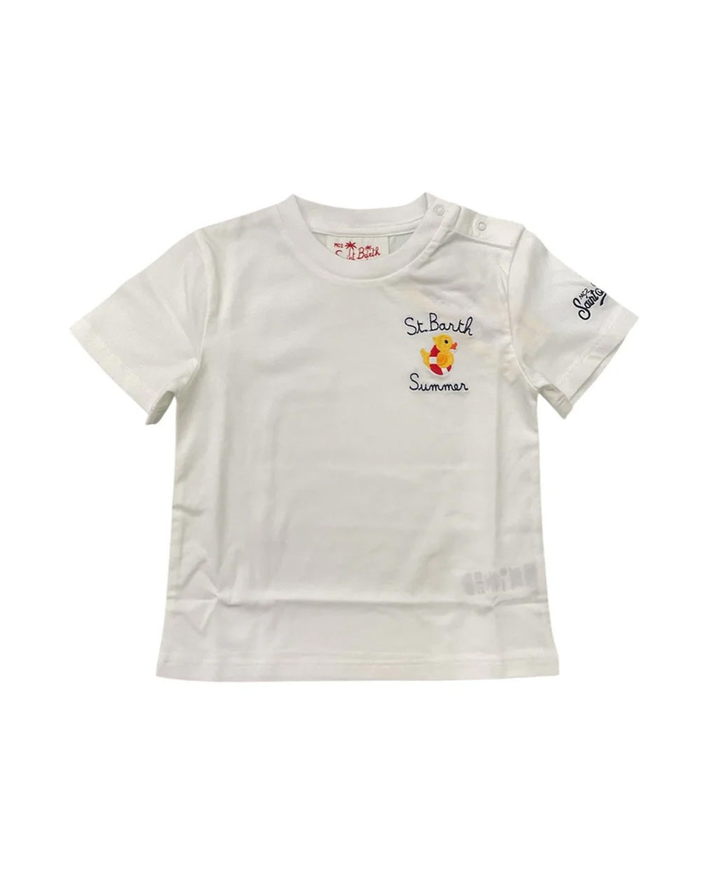 MC2 SAINT BARTH T-shirt MC2 SAINT BARTH bambino POT000202181L Bianca POT000202181L 01