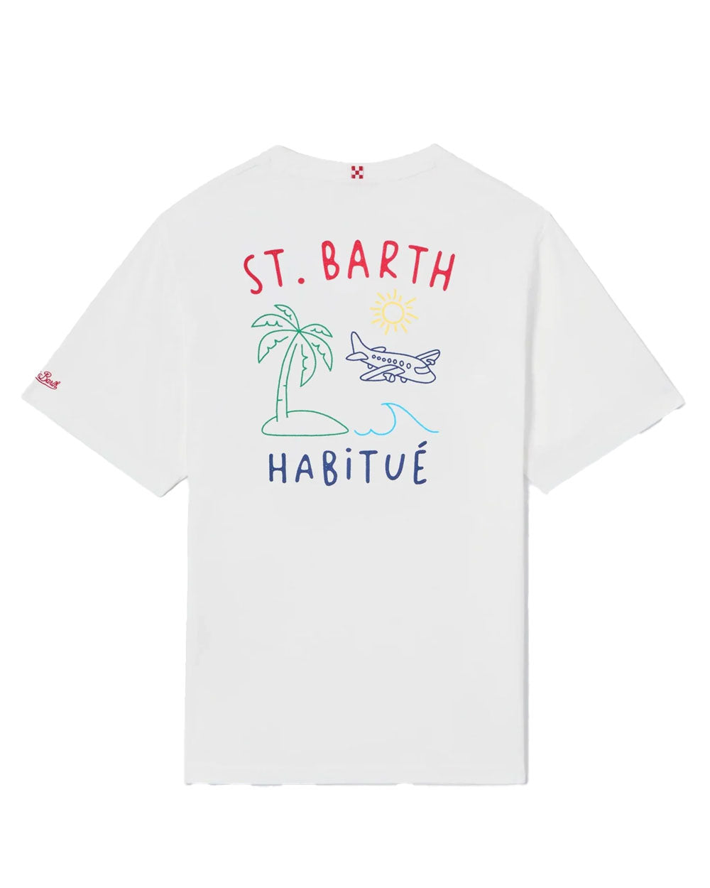 MC2 SAINT BARTH T-shirt Mc2 Saint Barth uomo Portland Habituè bianca PRL000200320L 01N