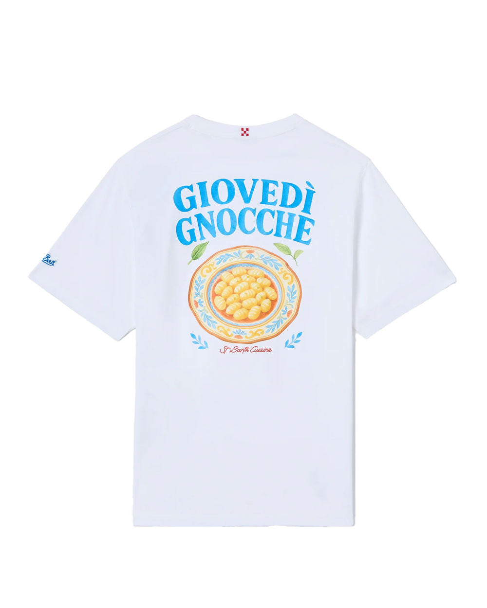 MC2 SAINT BARTH T-shirt Mc2 Saint Barth uomo Portland gnocche bianca <BR/> PRL000201226L 01N