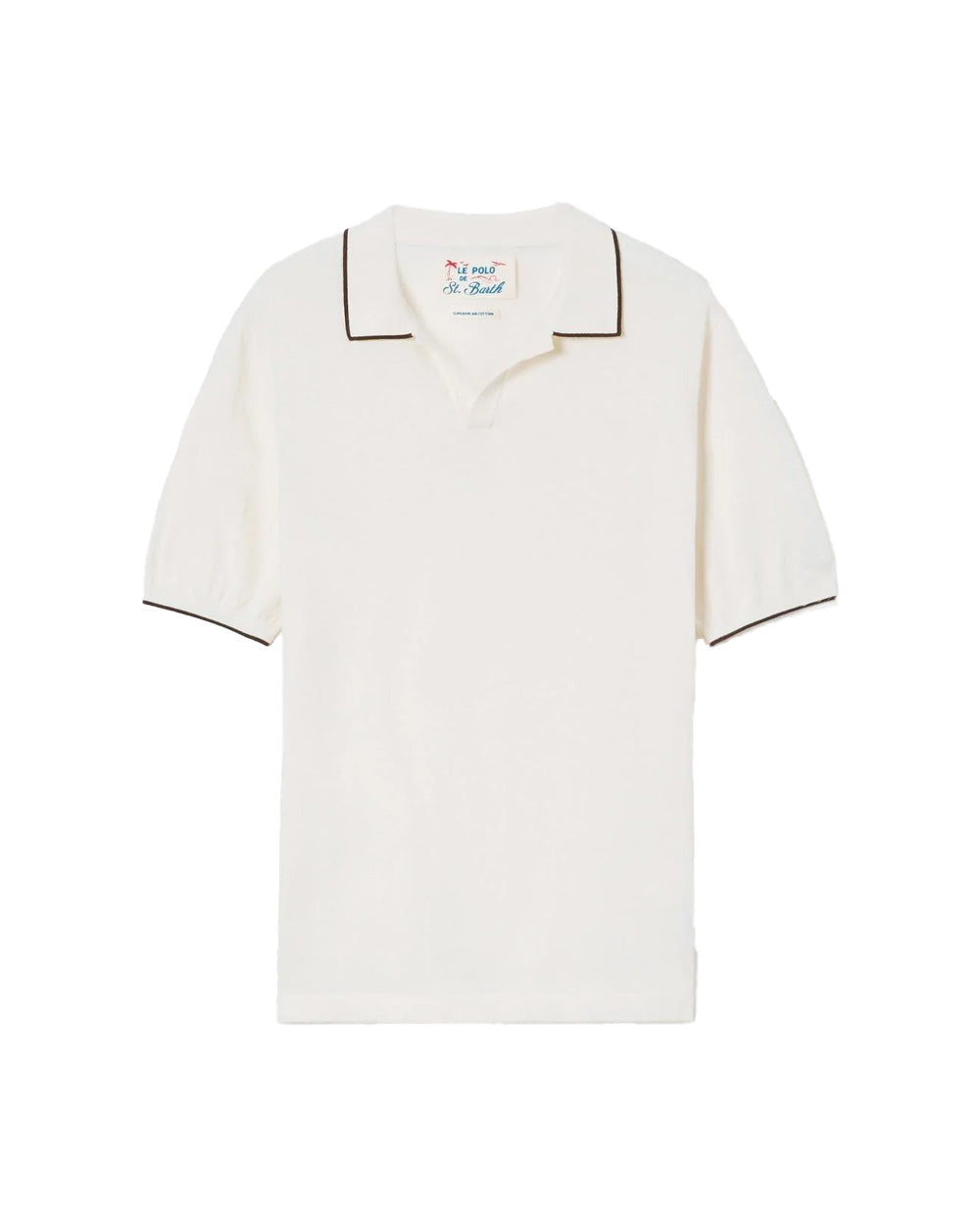 MC2 SAINT BARTH Polo MC2 SAINT BARTH uomo SLOAN SLO001400095L Crema SLO001400095L 10L