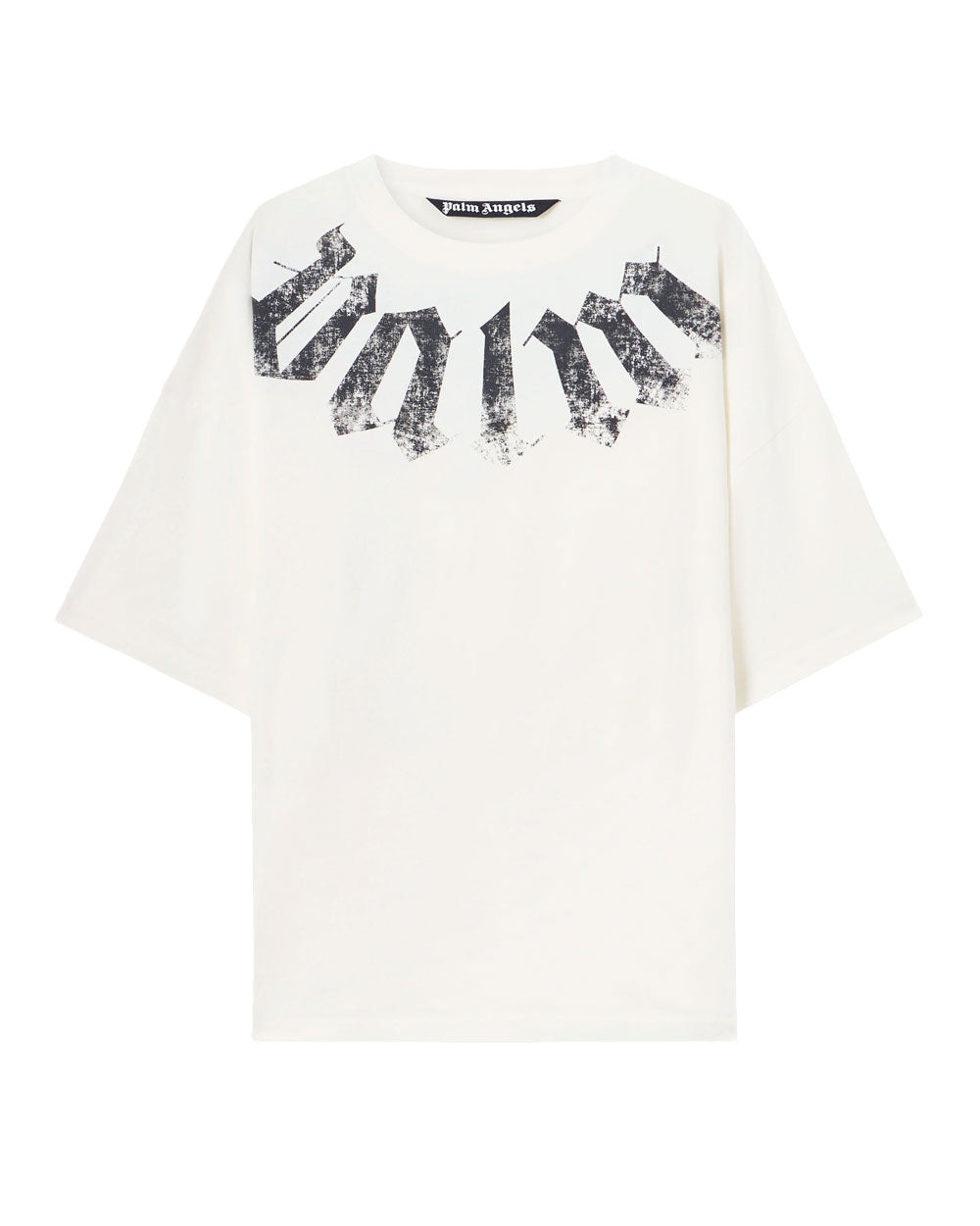 PALM ANGELS T-shirt Palm Angels uomo PMAA10DS26JER002 bianca PMAA10DS26JER002 0310