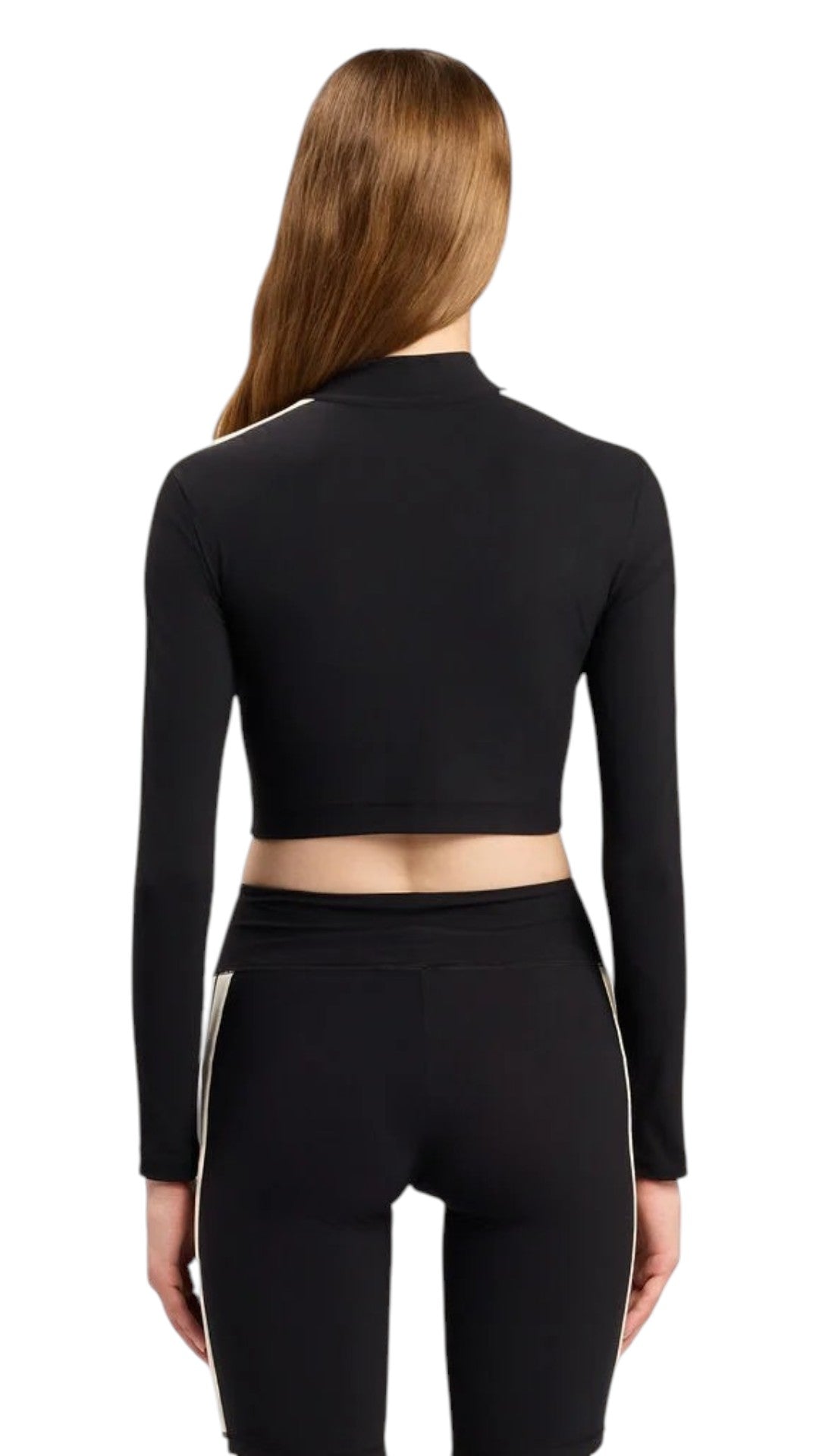 PALM ANGELS Giacca Palm Angels donna PWVB001S26FAB0011 003 Classic Logo Training Jacket Nero<BR/> PWVB001S26FAB001 1003