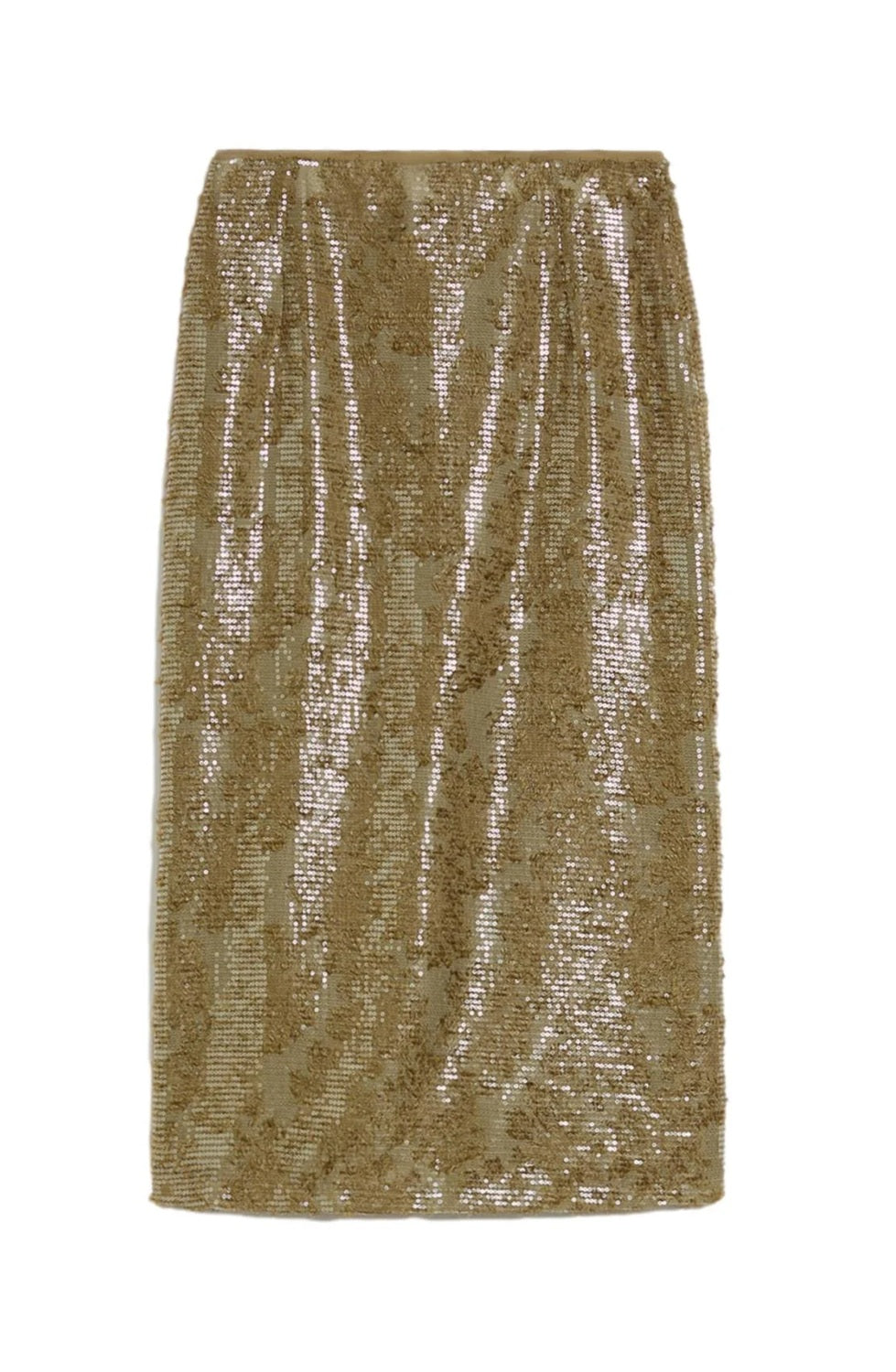 PENNYBLACK Gonna Pennyblack donna 2611101072200 002 Ramo in fil coupé con paillettes Verde<BR/> 2611101072200 002