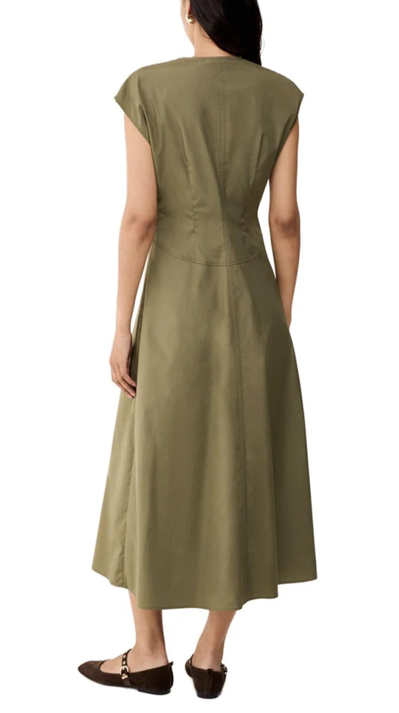 PENNYBLACK Abito Pennyblack donna 2611221173200 011 Gommoso Verde Kaki<BR/> 2611221173200 011