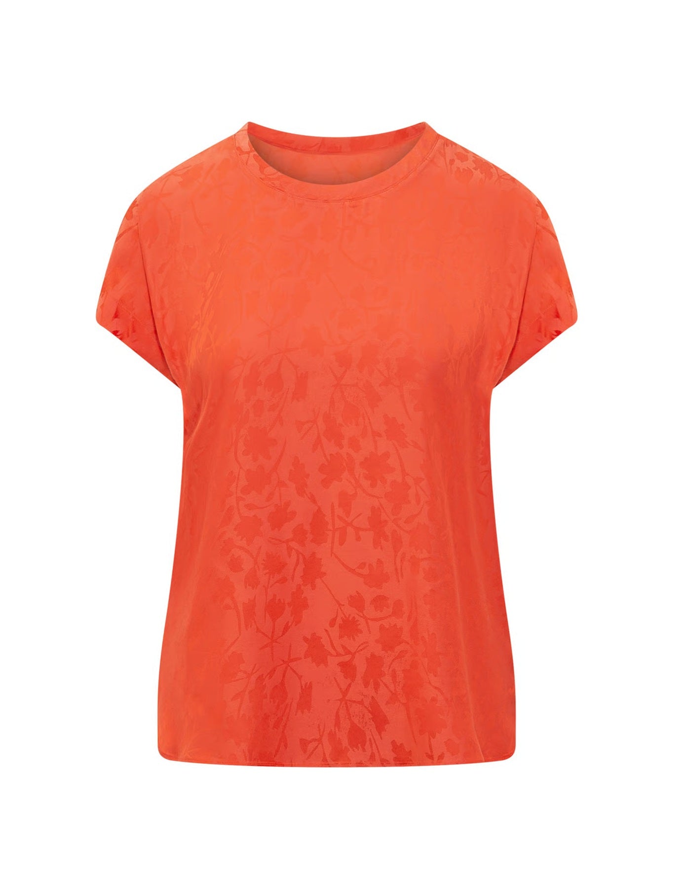PINKO Blusa Pinko donna 100100A3AN A99 Farida con motivo floreale Arancio<BR/> 100100A3AN A99