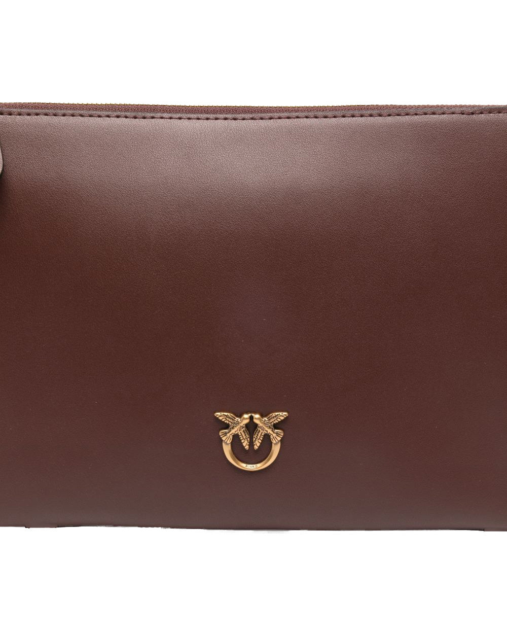PINKO Borsa PINKO donna FLAT CLASSIC 100455A0F1 Bordeaux chiusura zip pelle tracolla 100455A0F1 R49Q