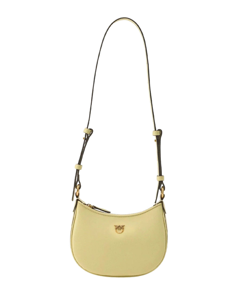 PINKO Borsa PINKO donna HORIZONTAL FLAT 103538A0F1 Gialla tracolla pelle fodera spalla 103538A0F1 C39Q