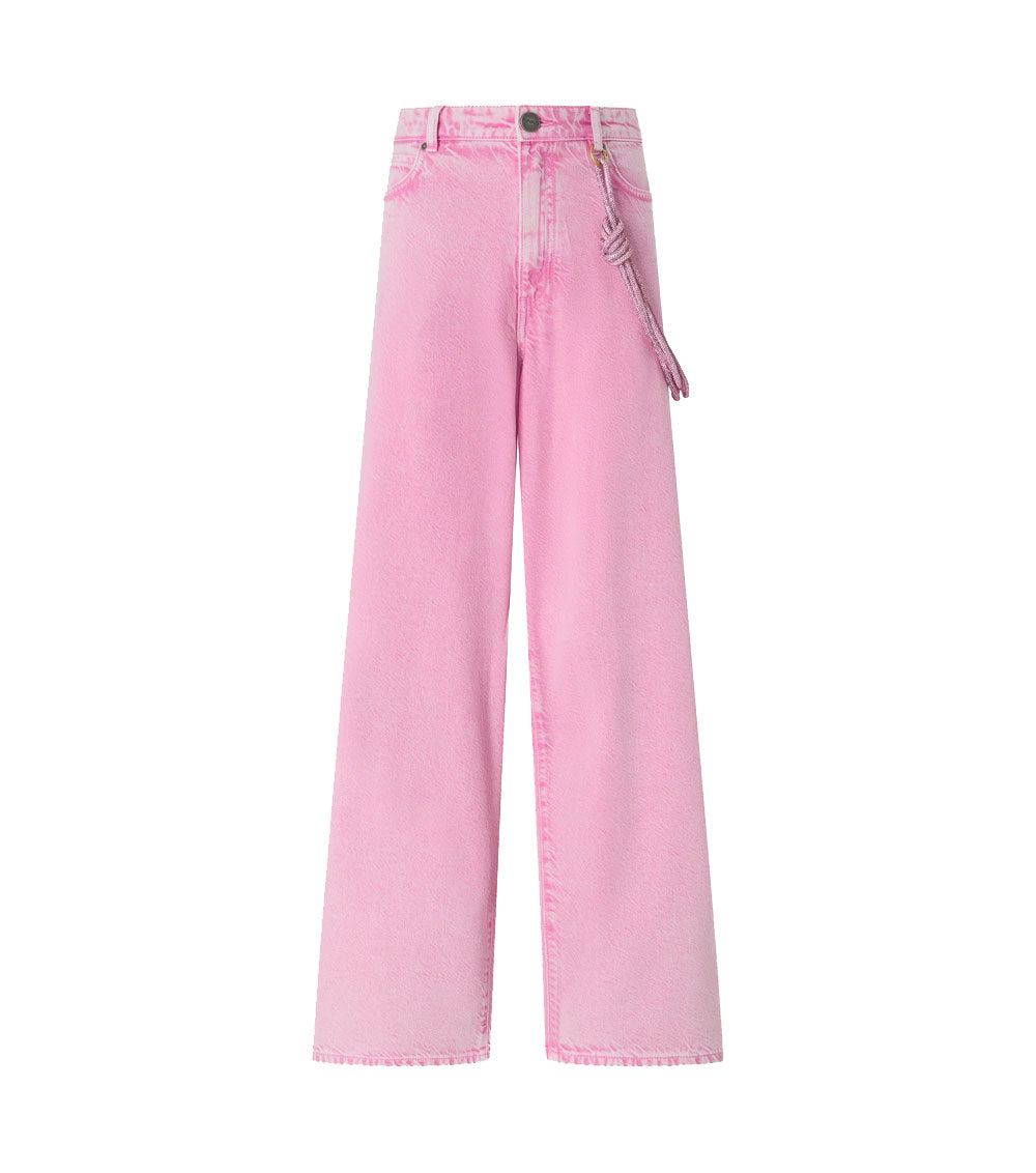 PINKO Jeans Pinko donna 104601A33R Lauryn rosa corda gioiello<BR/><BR/> 104601A33R P44