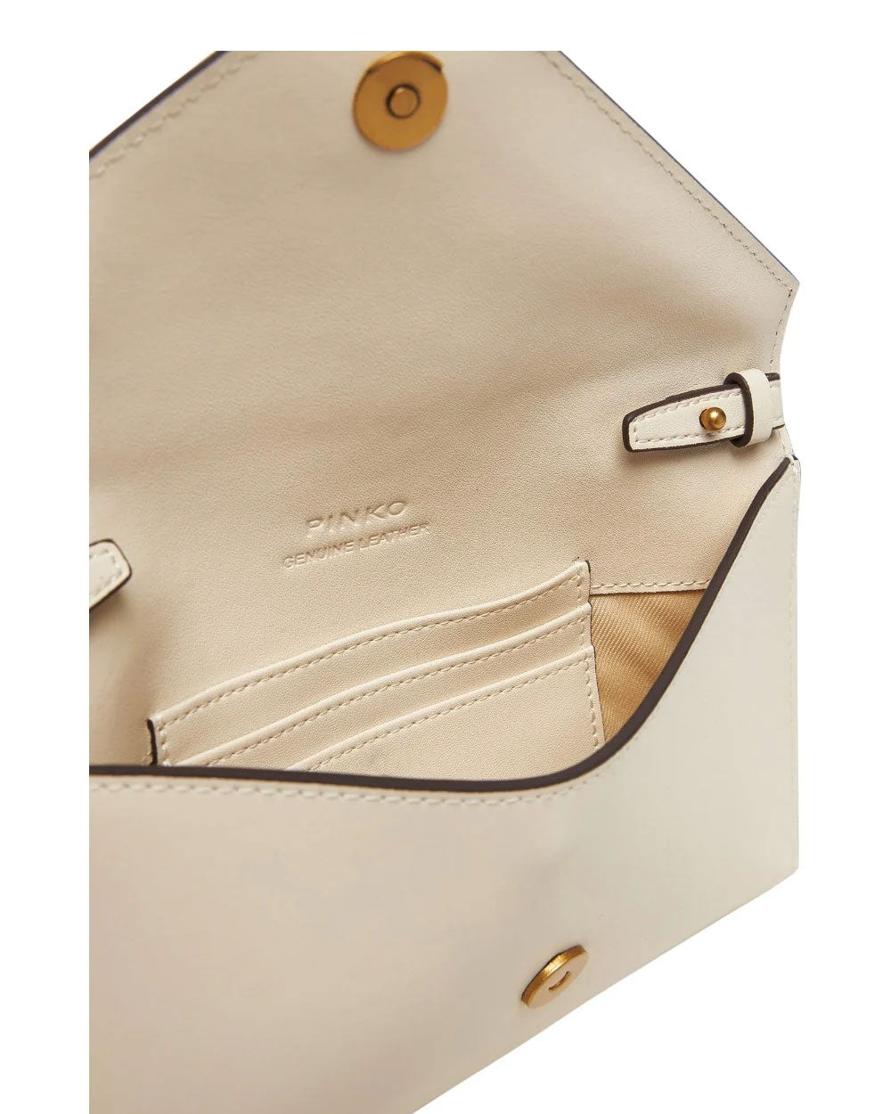PINKO Borsa Pinko donna 105347A0F1 Plat purse mini bianca<BR/> 105347A0F1 Z14Q