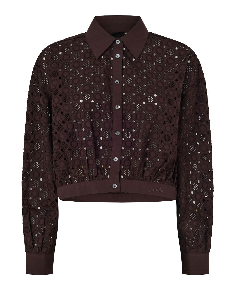 PINKO Camicia Pinko donna Charita 106277A35P marrone<BR/> 106277A35P M28