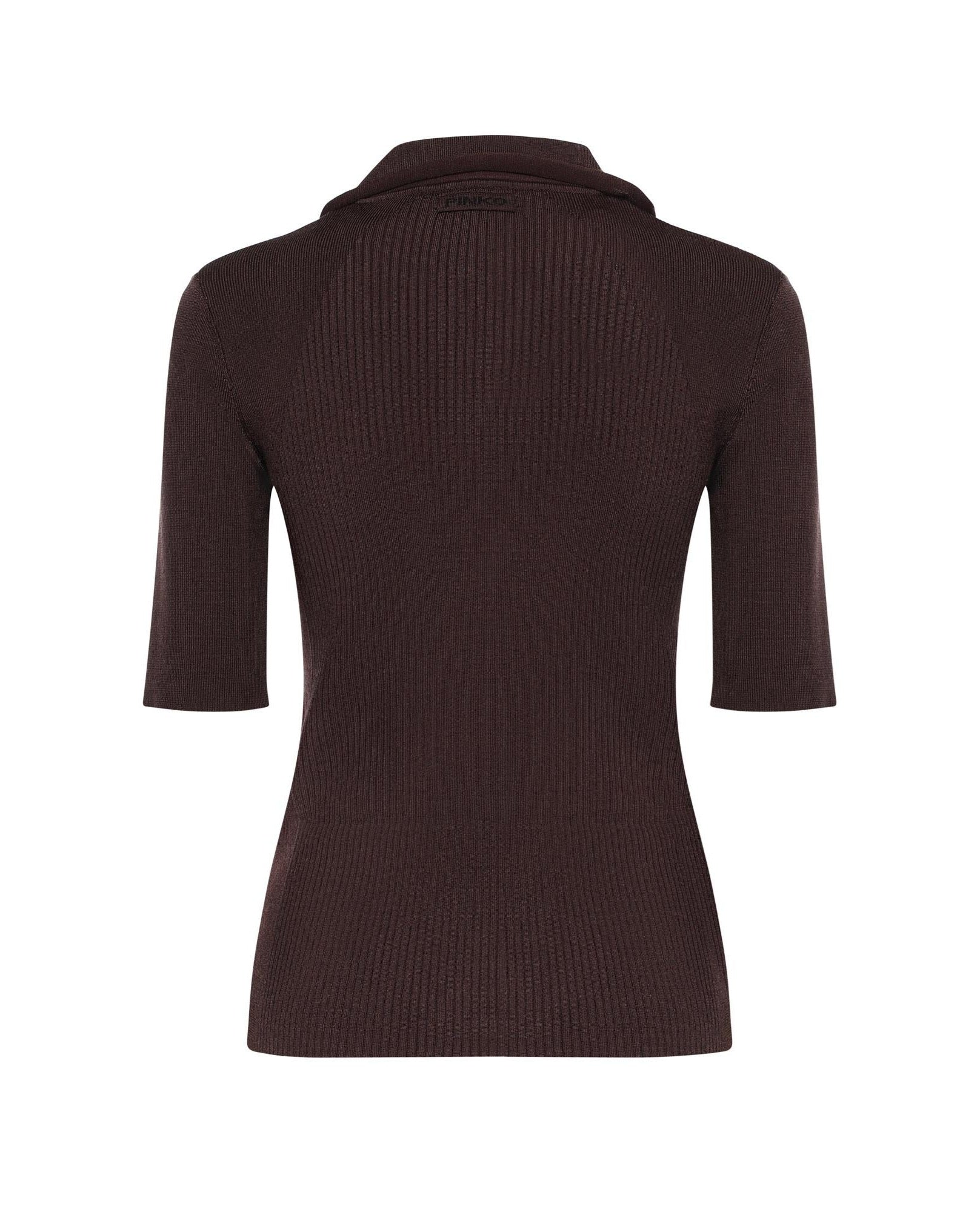 PINKO Maglia Pinko donna 106316A347 L78 Coperto a costine verticali Marrone<BR/> 106316A347 L78
