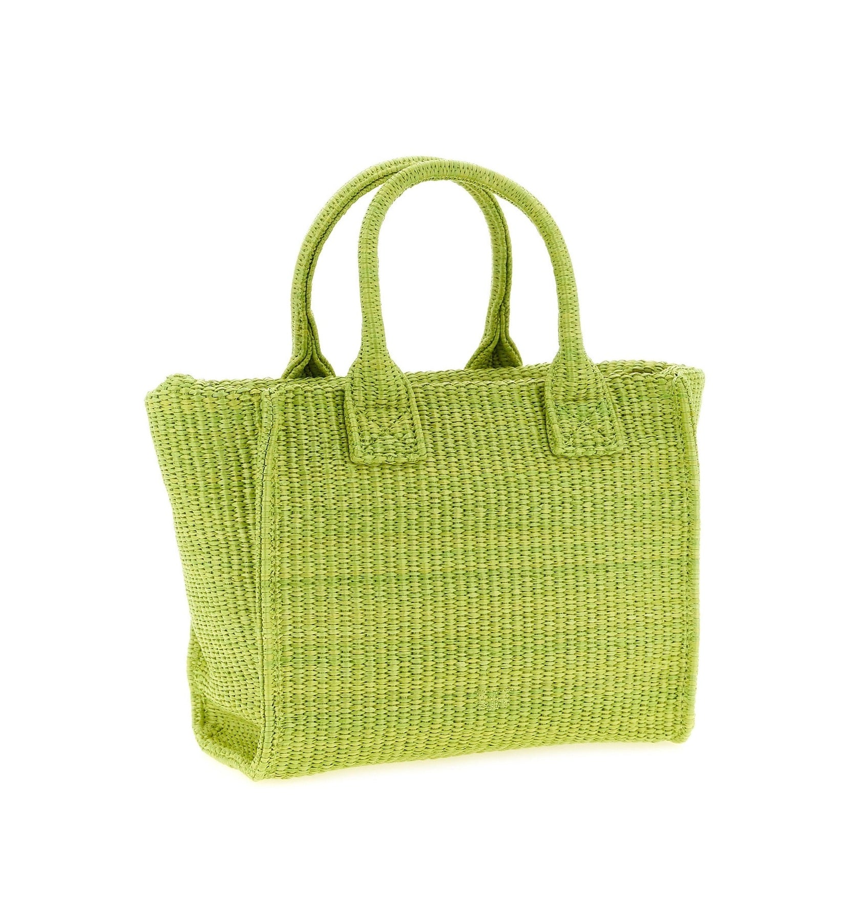 PINKO Borsa Pinko donna 106832A369Y VV0 Beach Shopper Mini Rafia Verde mela<BR/> 106832A369Y VV0