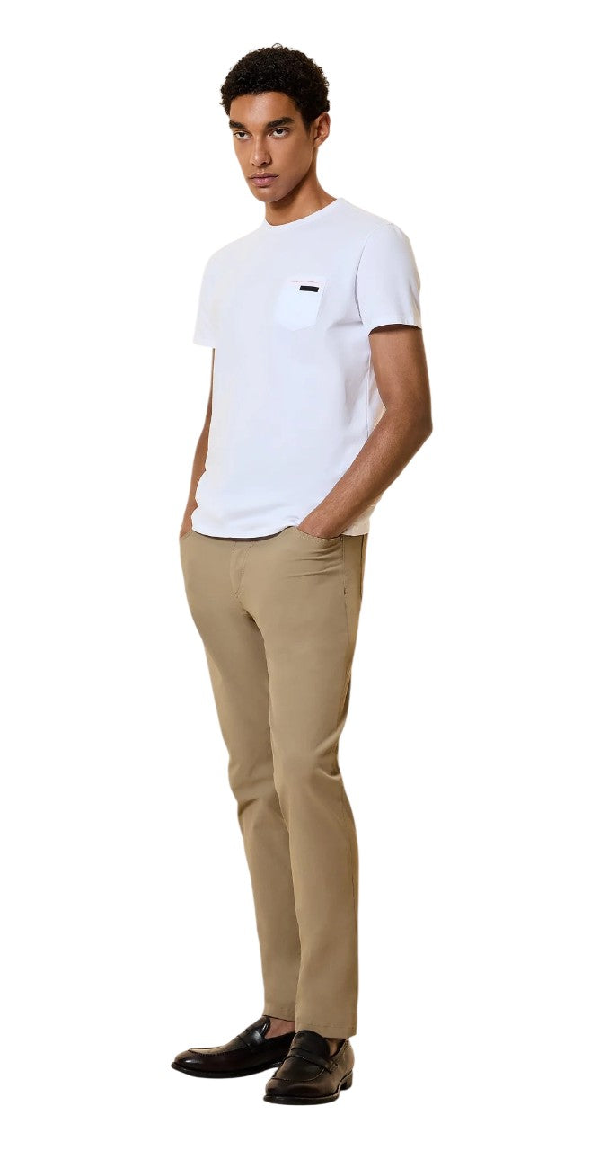 RRD T-shirt RRD uomo 26200 Revo Shirty Bianca cotone girocollo antipiega jersey<BR/><BR/> 26200 09