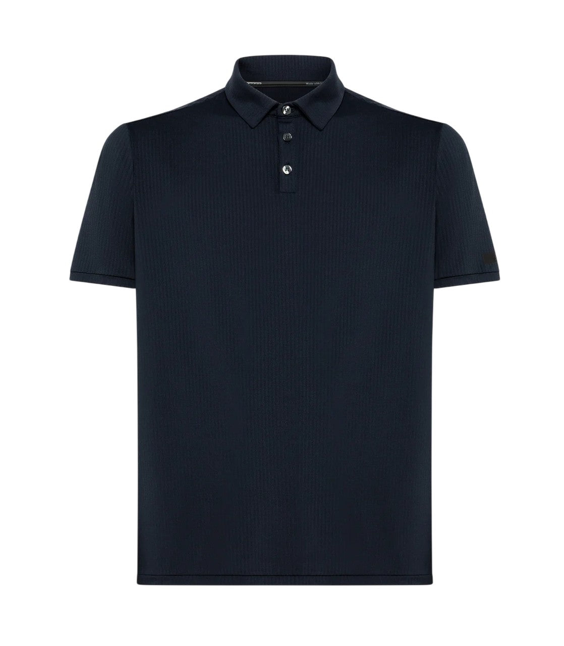 RRD Polo RRD uomo 26450 85 Dyn in tessuto tecnico stretch Blu Nero<BR/> 26227 60