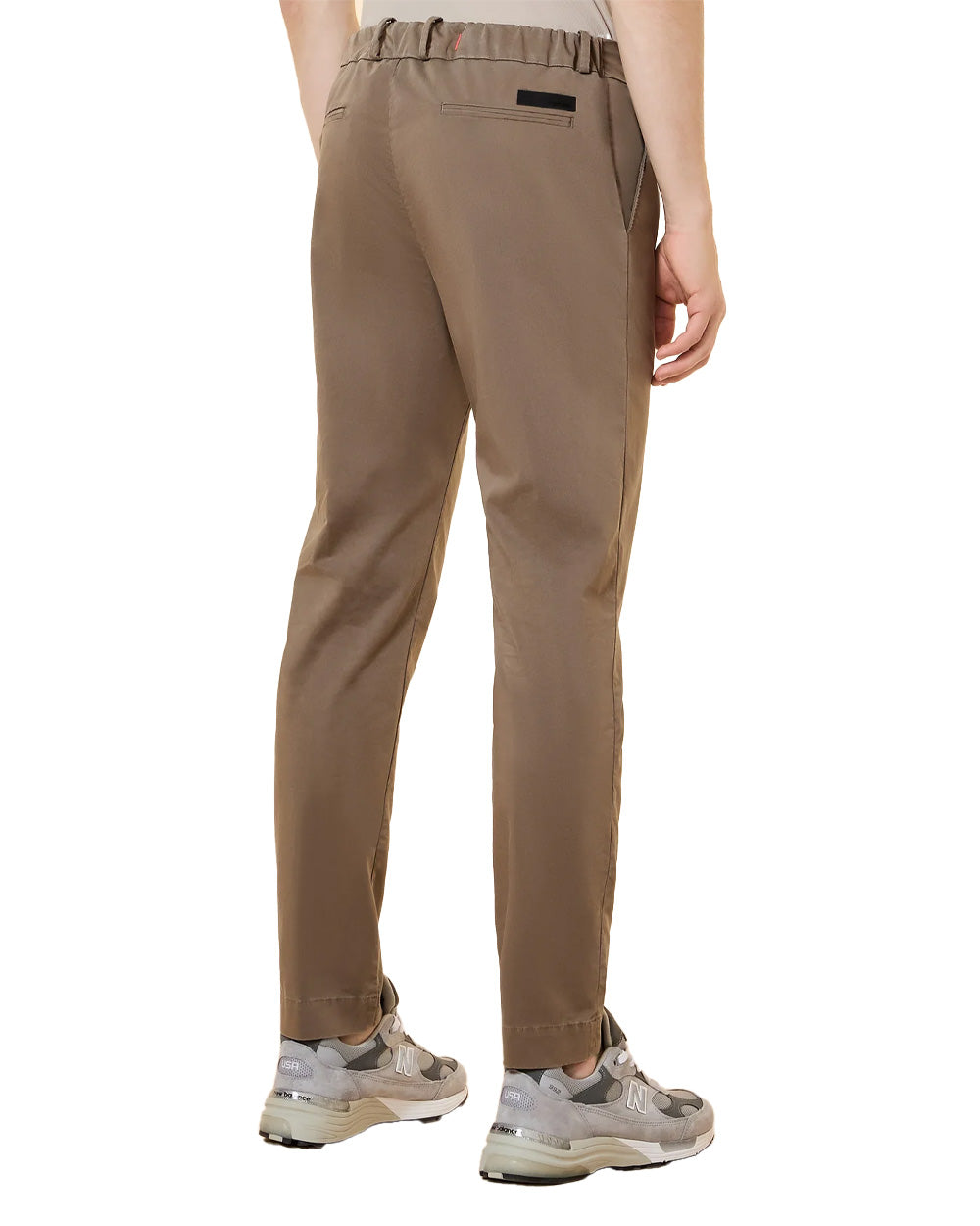 RRD Pantalone RRD uomo 26327 Cottech Chino Jo Tabacco chino vita regolare bottone zip tasche 26327 86