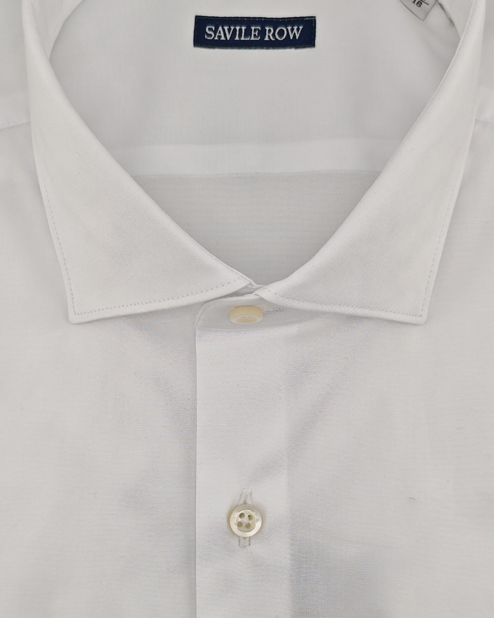 SAVILE ROW Camicia SAVILE ROW uomo R211 Bianca trama operata collo francese bottoni cucitura croce R211 01