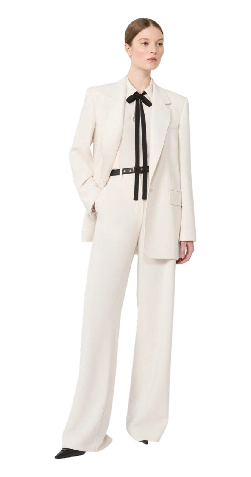 STUDIO Blazer Studio donna 2616041025600 060 Bosco monopetto in cady Beige<BR/> 2616041025600 060