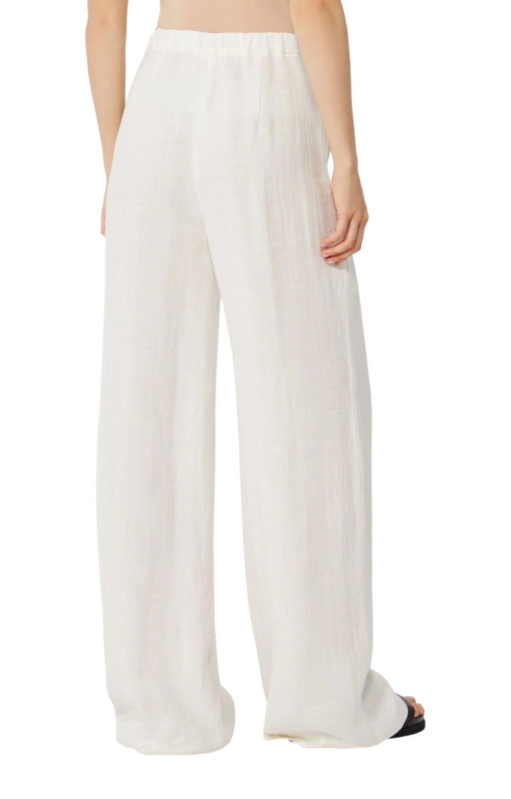 STUDIO Pantalone Studio donna 261613042600 015 Pelota in batavia di lino Naturale<BR/> 261613042600 015