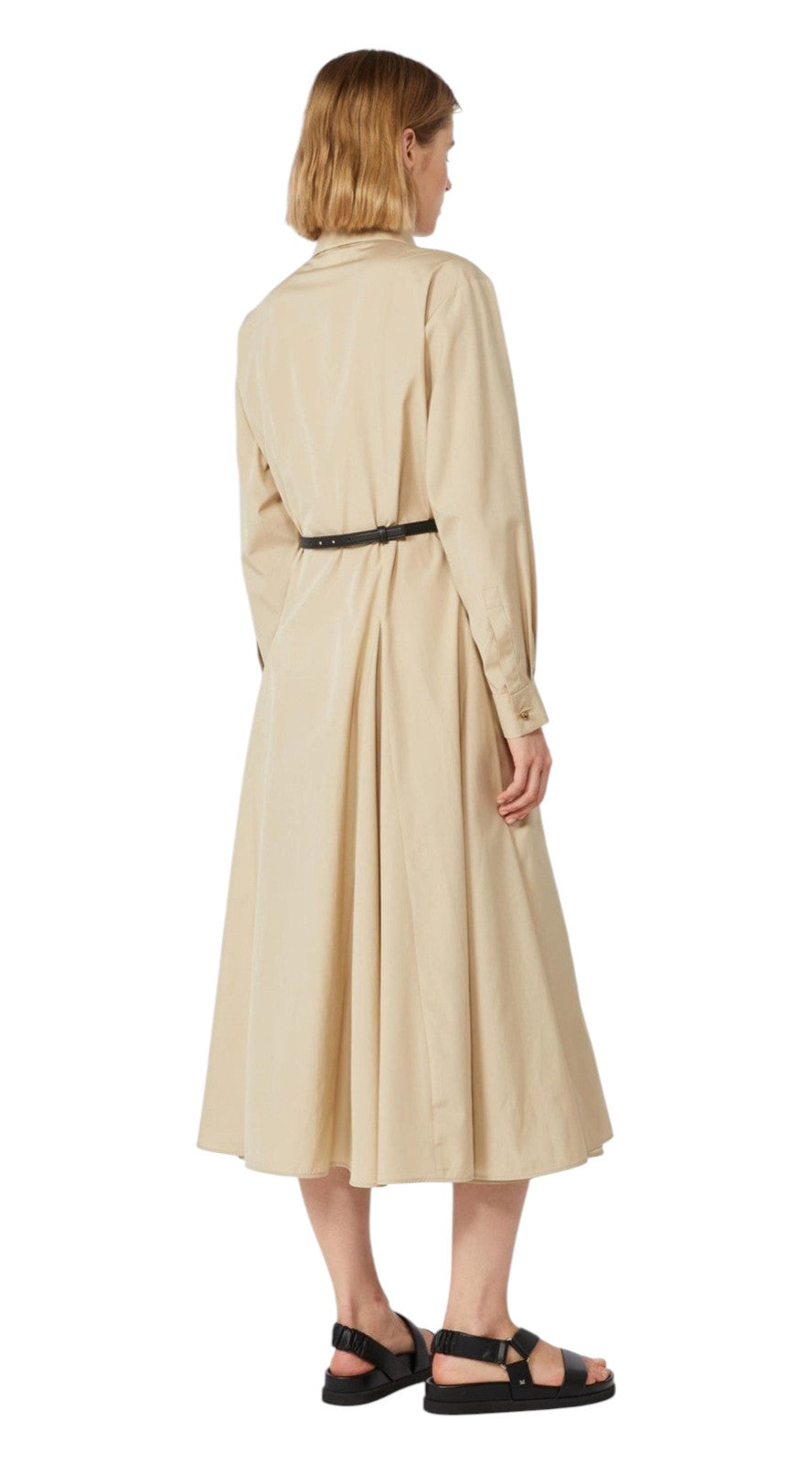 STUDIO Abito Studio donna 2616221062600 068 Affetto lungo chemisier Beige<BR/> 2616221062600 068