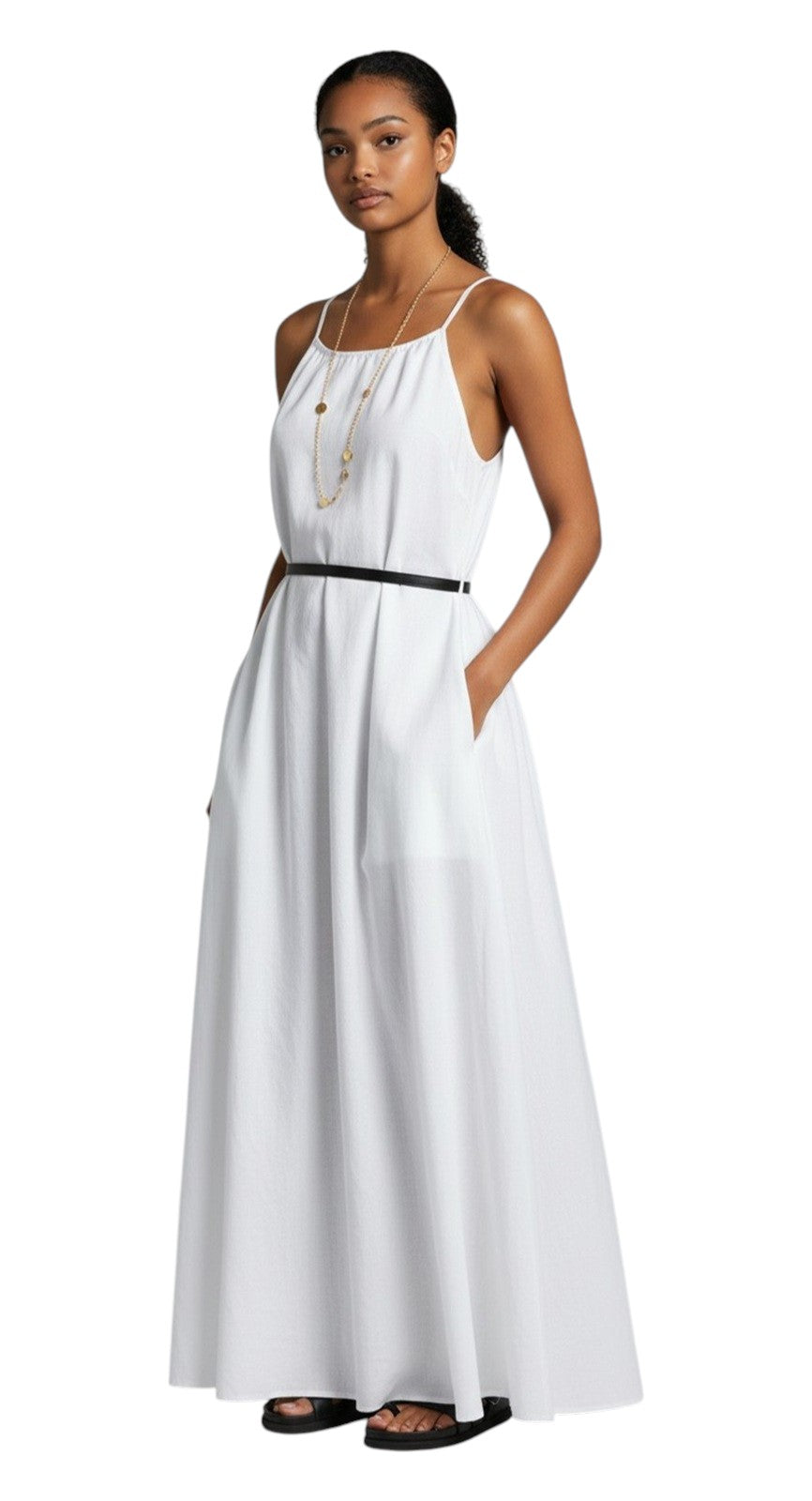 STUDIO Abito Studio donna 2616221122600 001 Zuppa in popeline di cotone Bianco<BR/> 2616221122600 001