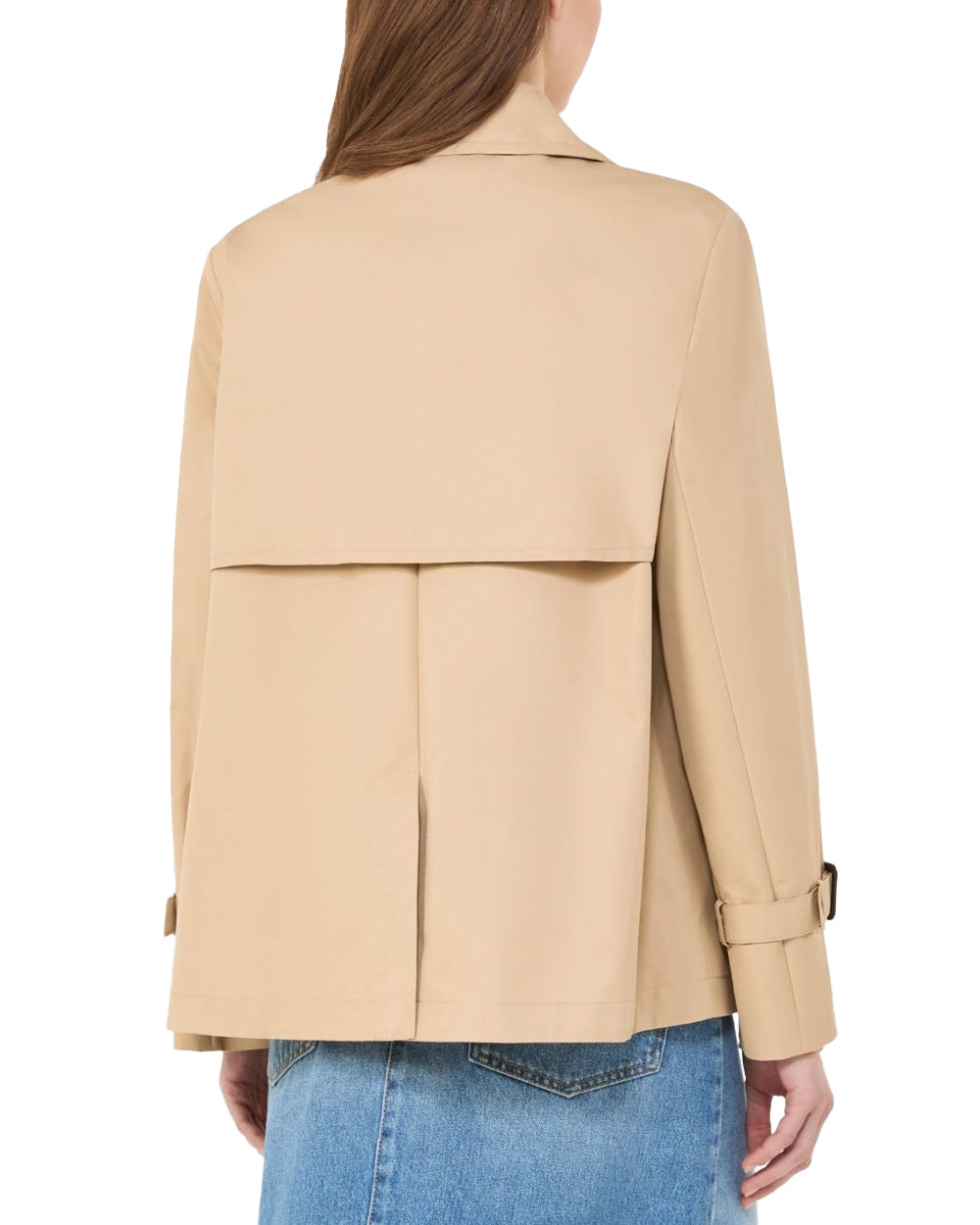 WEEKEND Trench WEEKEND donna BIGLIA 2615021051600 Beige antigoccia linea svasata collo a rever tasche 2615021051600 003