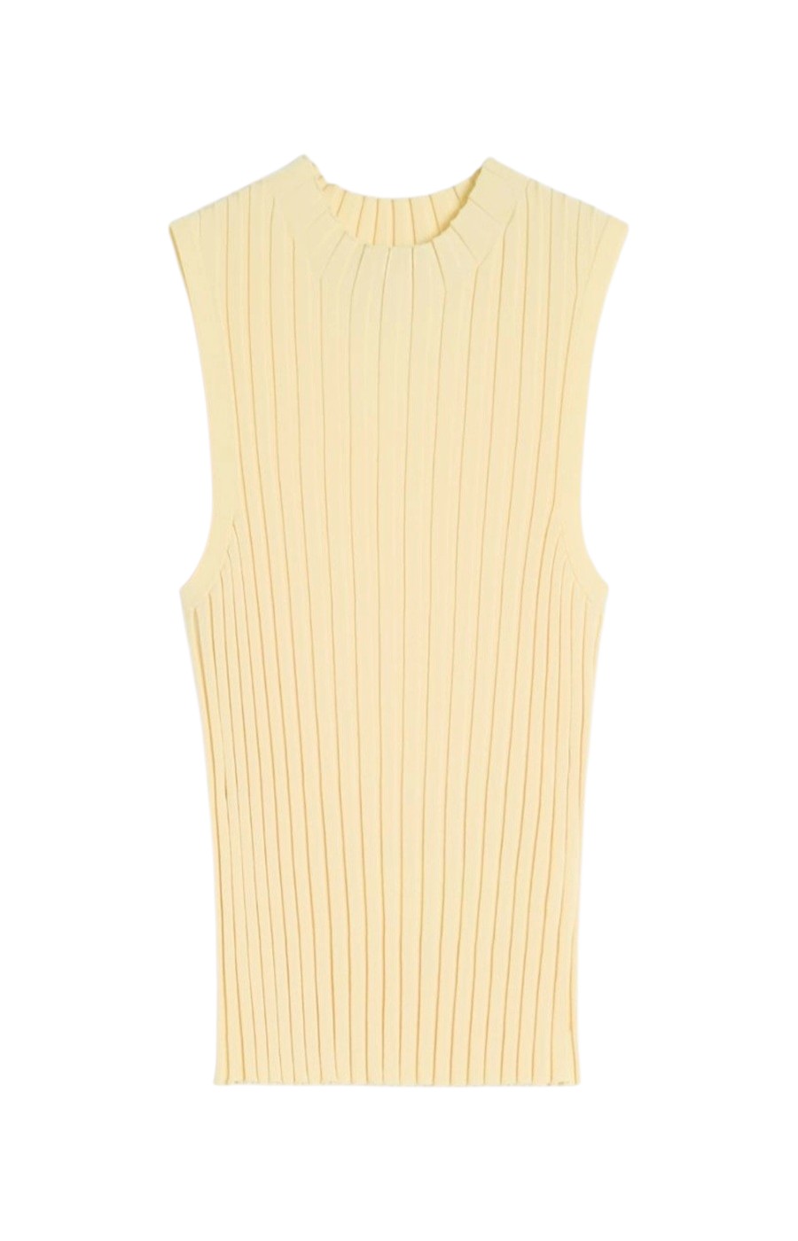 WEEKEND Maglia Weekend donna 2615361022600 003 Bautta in filato Giallo chiaro<BR/> 2615361022600 003