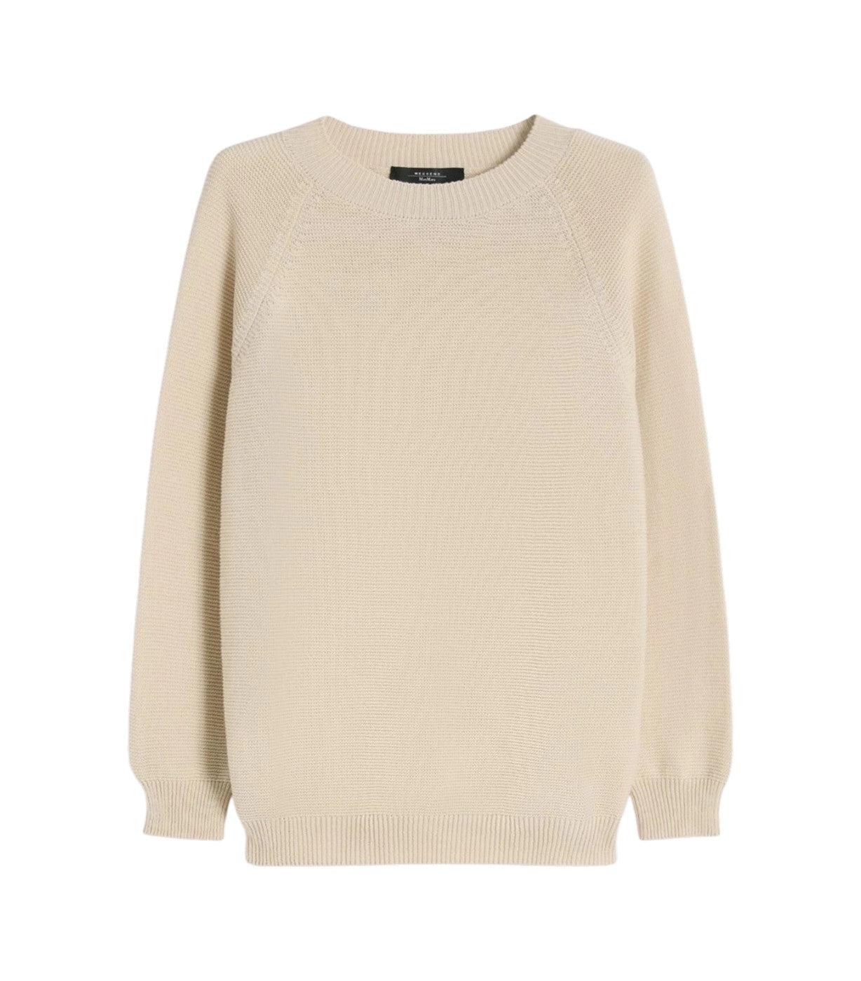 WEEKEND Maglia Weekend donna 2615361181600 001 Aere a punto Links cotone Ecru<BR/> 2615361181600 001