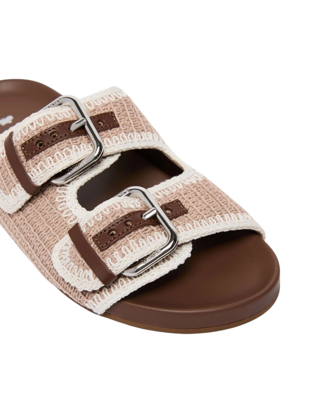 WEEKEND Ciabatta Weekend donna 2615521055600 001 Bonito di cotone crochet Beige 2615521055600 001