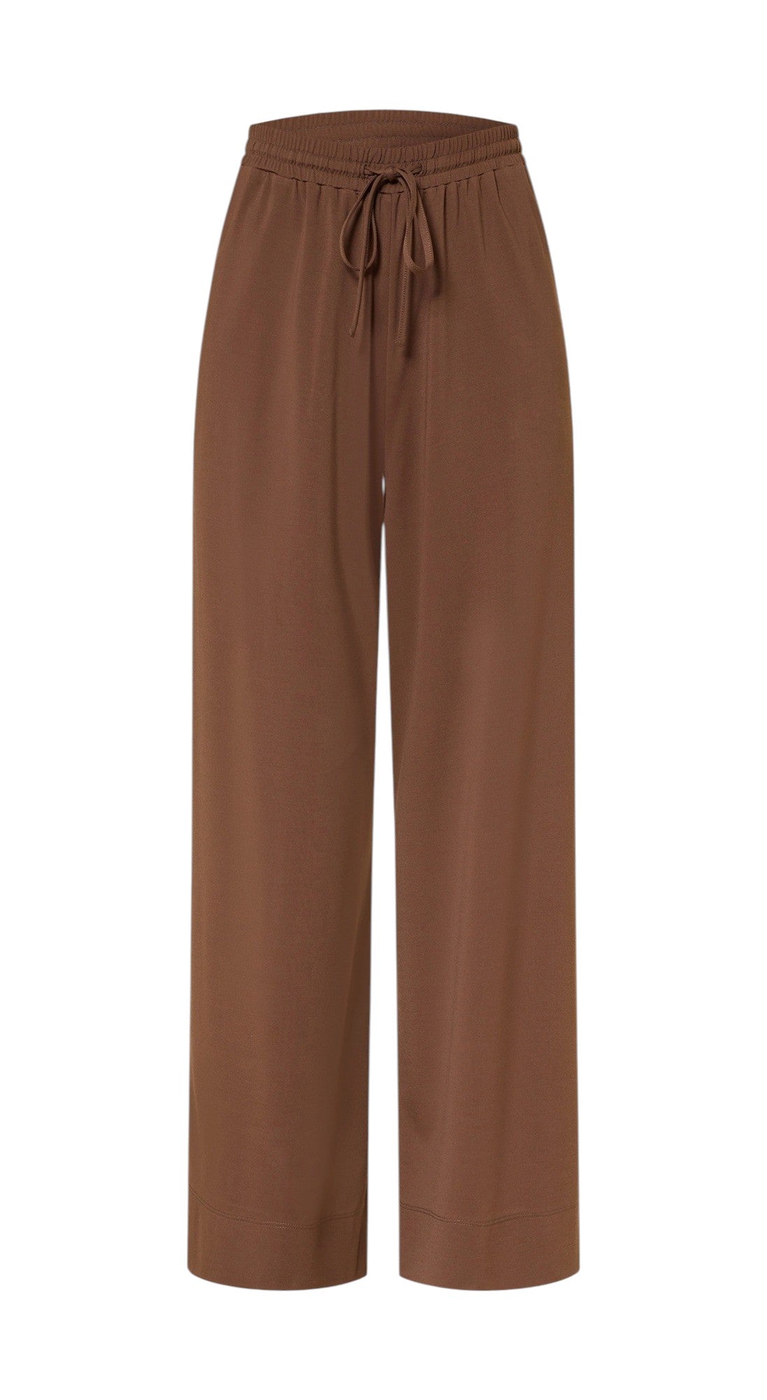 WEEKEND Pantalone Weekend donna 2615781012600 002 Modico in punto milano con elastico Marrone<BR/> 2615781012600 002