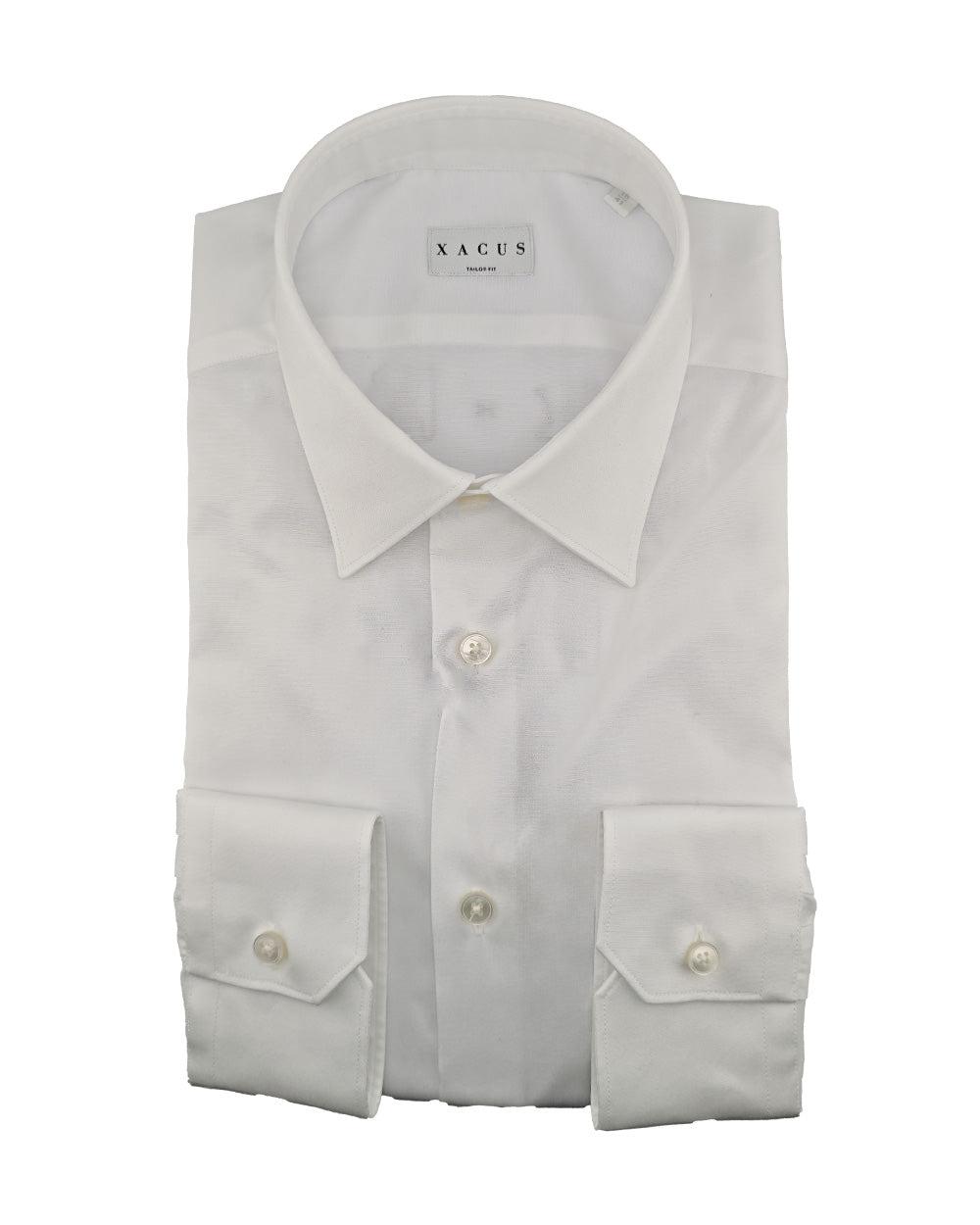 XACUS Camicia XACUS uomo 564ML16113 Bianca collo francese bottoni cucitura croce 564ML16113 001