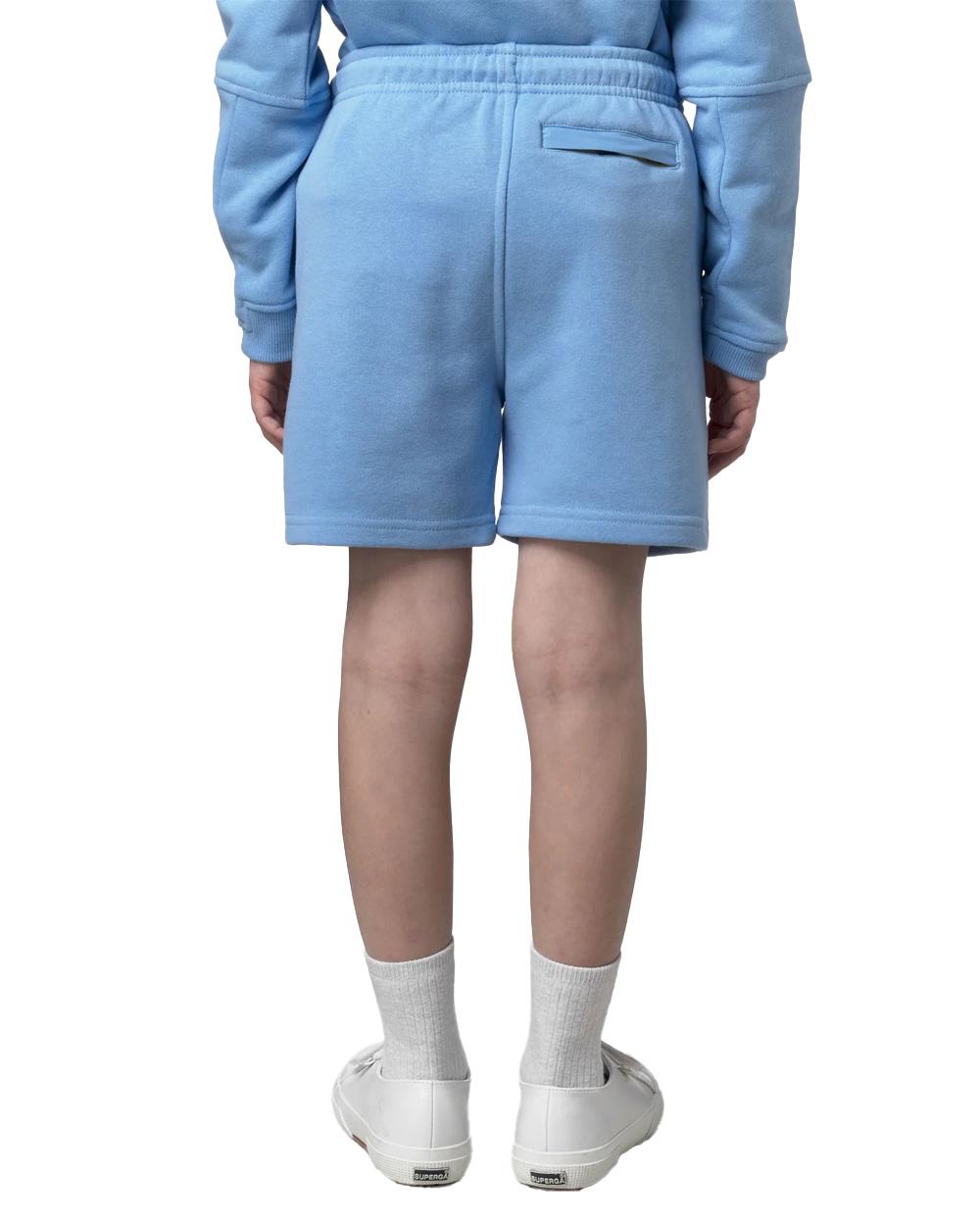 K-WAY Bermuda K-WAY bambino K71434W P. DORIAN PC Cielo coulisse tasche zip logo K71434W 356