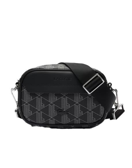 LACOSTE Borse Lacoste uomo The Blend NH3649LX Nero tasca interna piatta chiusura con zip tracolla NH3650LX H45