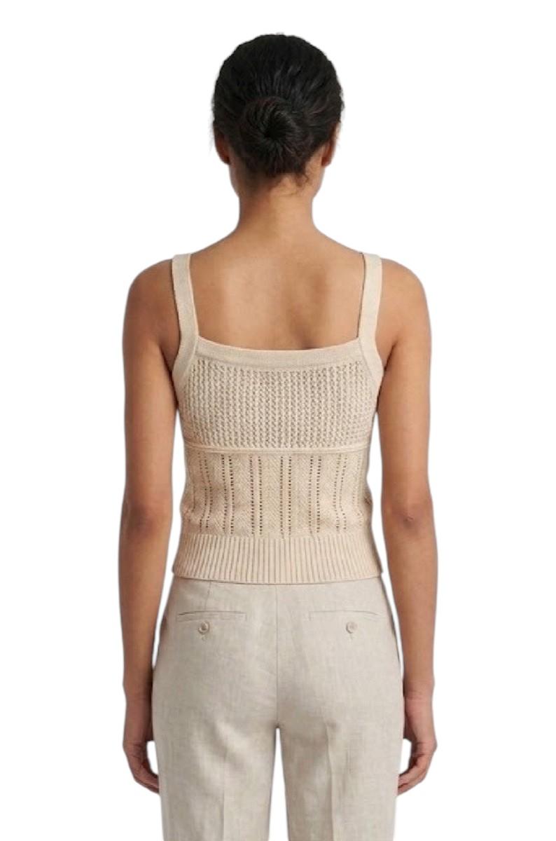 STUDIO Top Studio donna 2616361042600 001 Pesi in filo di cotone Corda<BR/> 2616361042600 001