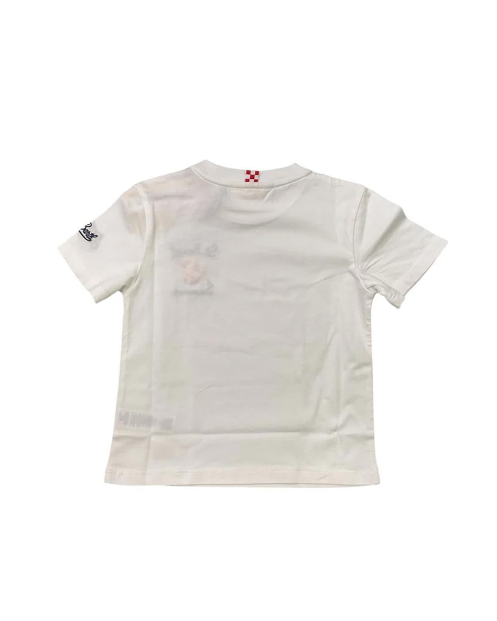 MC2 SAINT BARTH T-shirt MC2 SAINT BARTH bambino POT000202181L Bianca POT000202181L 01