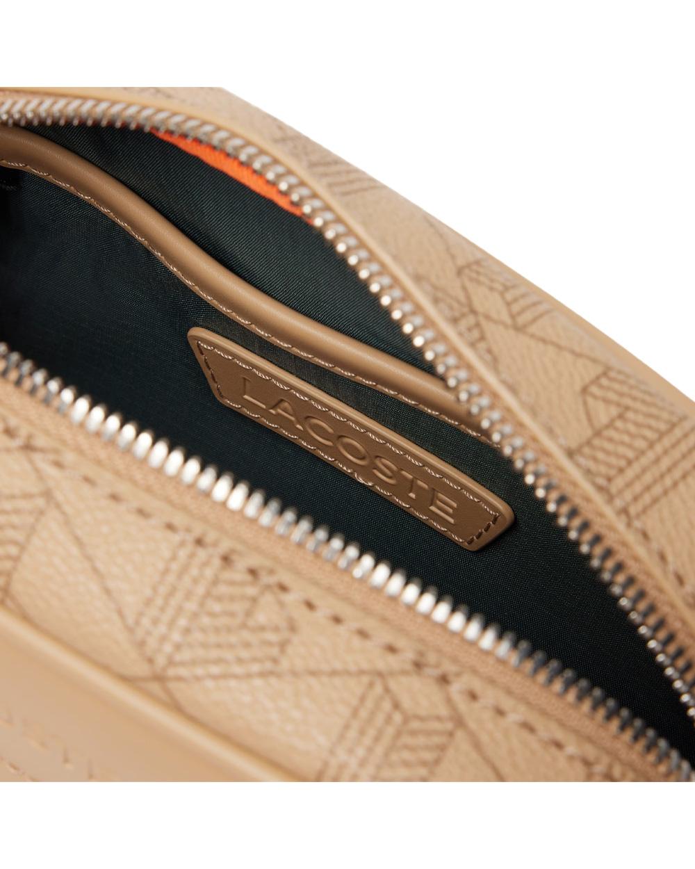 LACOSTE Borse Lacoste uomo The Blend NH3650LX Beige tasca interna piatta chiusura con zip tracolla NH3650LX R59