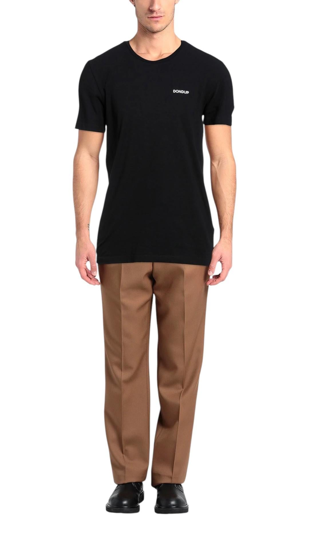 DONDUP T-shirt DONDUP uomo US371 JF0195UMI7 999 Nero US371JF0195UMI7 999