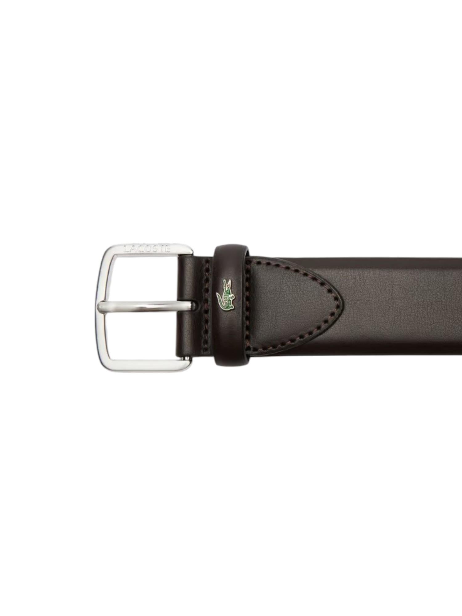 LACOSTE Cintura LACOSTE uomo RC4091 028 Marrone Scuro<BR/><BR/> RC4091 028