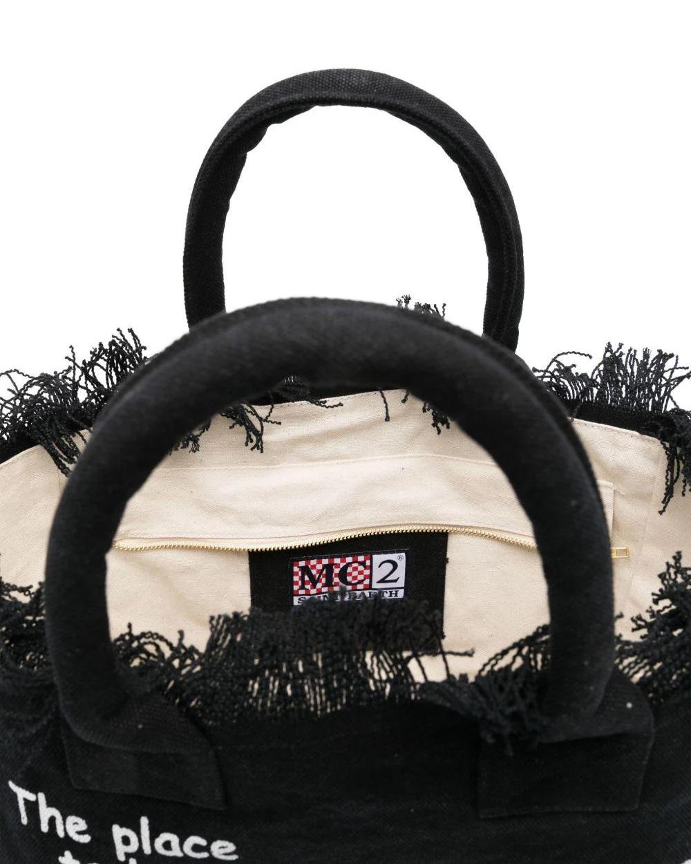 MC2 SAINT BARTH Borsa MC2 SAINT BARTH donna VANITY VANI00100208L Nera<BR/> VANI00100208L 00
