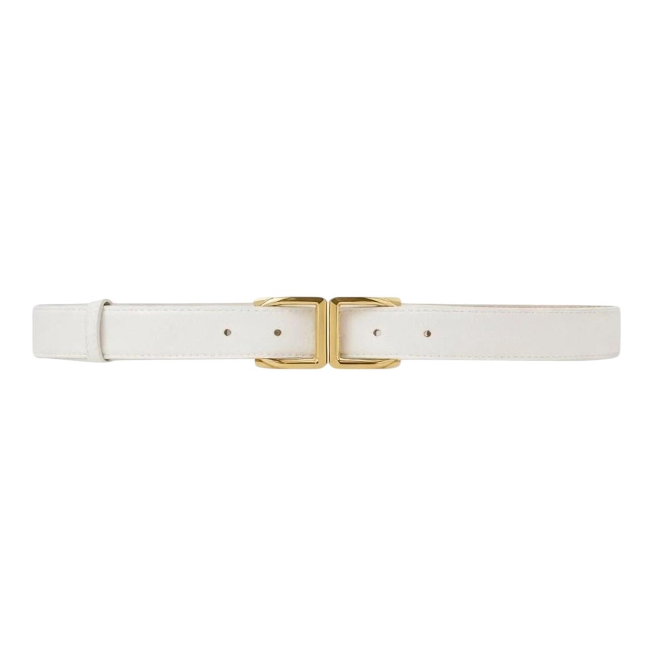 ELISABETTA FRANCHI Cintura donna Elisabetta Franchi CT88S62E2360 pelle Avorio<BR/> CT88S62E2 360