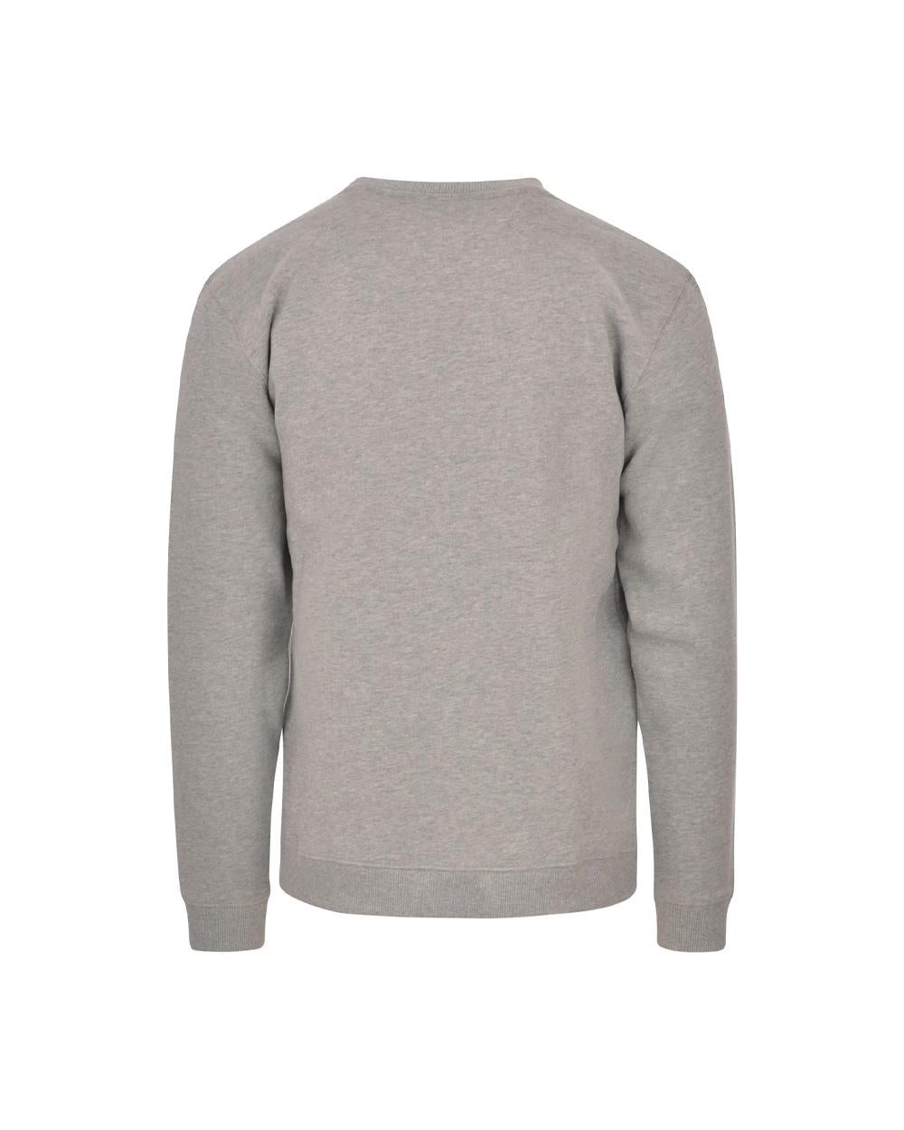 DONDUP Felpa DONDUP uomo UF641KF0196UZL4 Grigia cotone design essenziale vestibilità regolare UF641KF0196UZL4 920