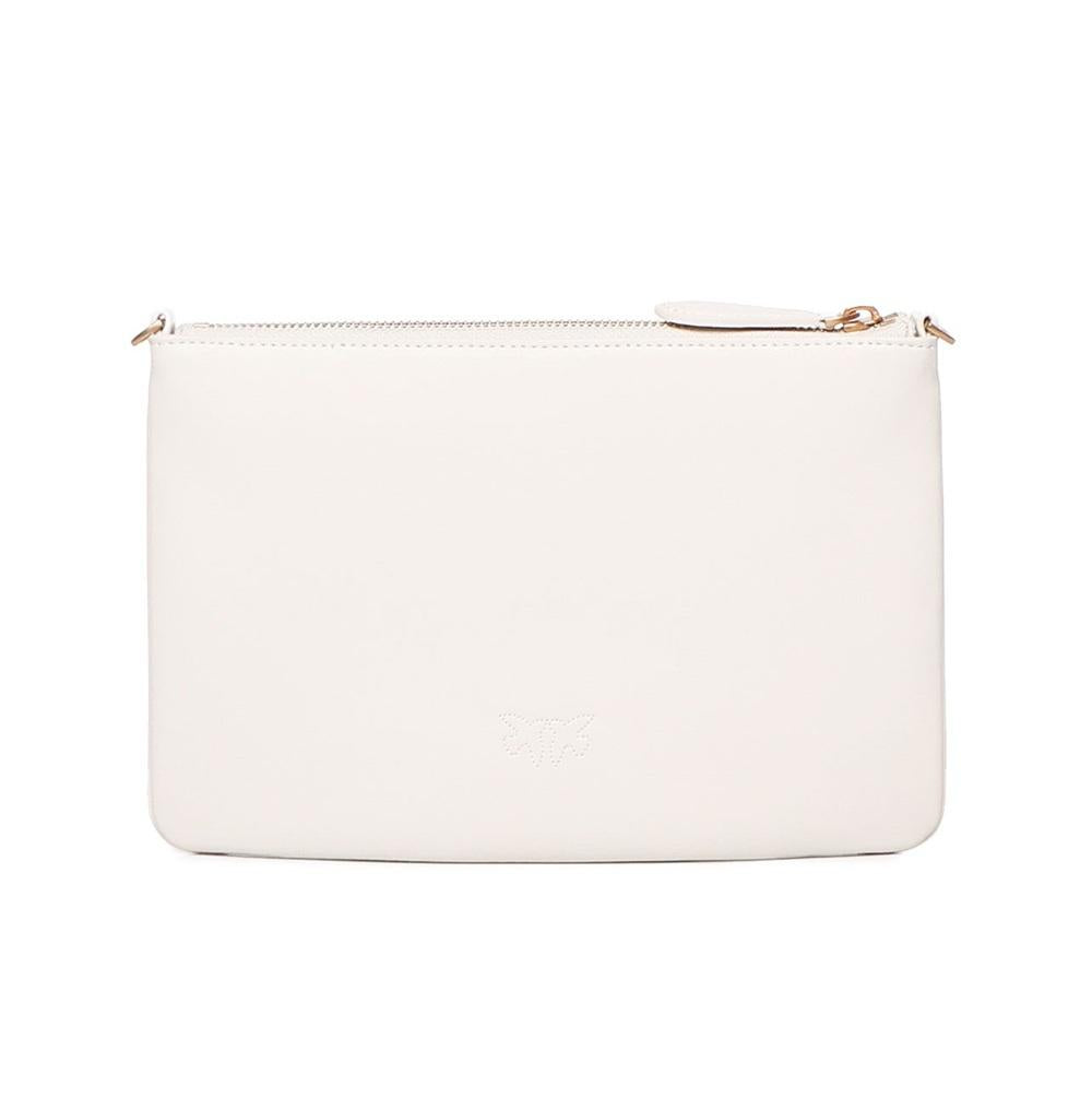 PINKO Borsa Pinko donna 100455 A0F1Z14Q bianca oro 100455 A0F1 Z14Q