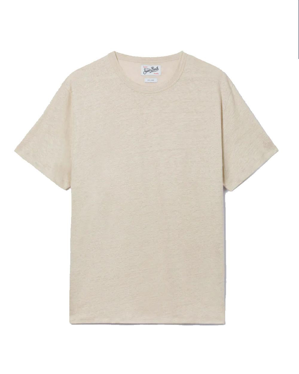 MC2 SAINT BARTH T-shirt Mc2 Saint Barth uomo Ecstasea beige ECS000300138 10H